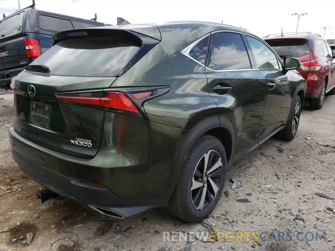 4 Photograph of a damaged car JTJGARDZ0M2241945 LEXUS NX 2021