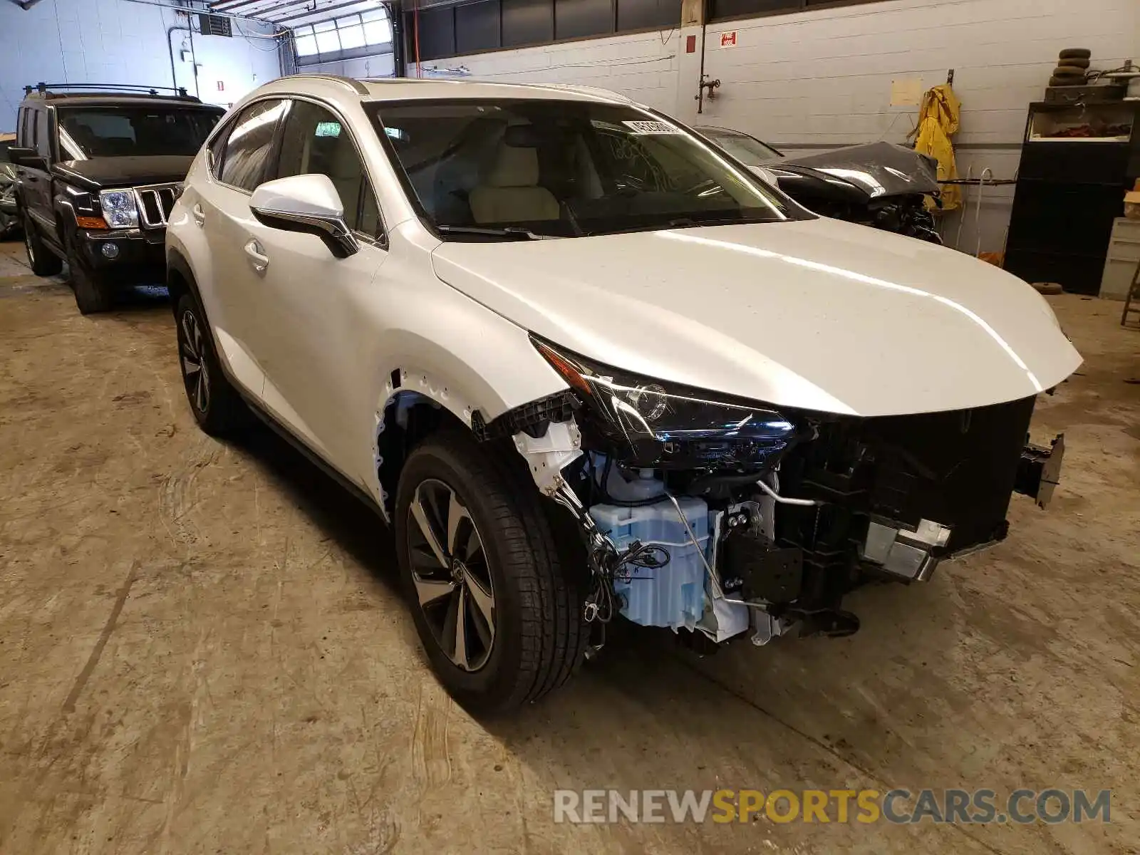 1 Photograph of a damaged car JTJGARDZ0M5022207 LEXUS NX 2021