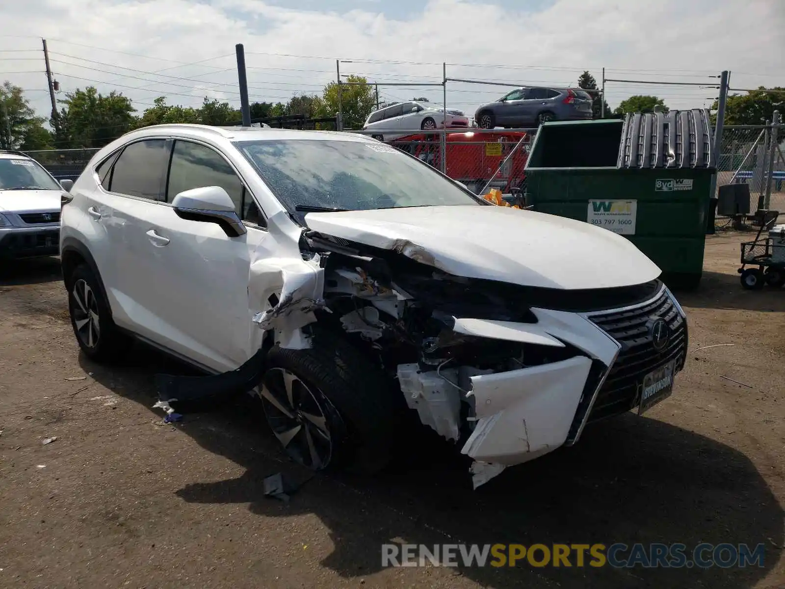 1 Photograph of a damaged car JTJGARDZ0M5024829 LEXUS NX 2021