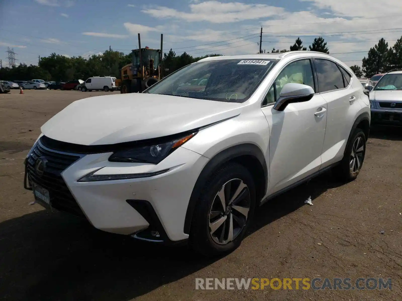 2 Photograph of a damaged car JTJGARDZ0M5024829 LEXUS NX 2021