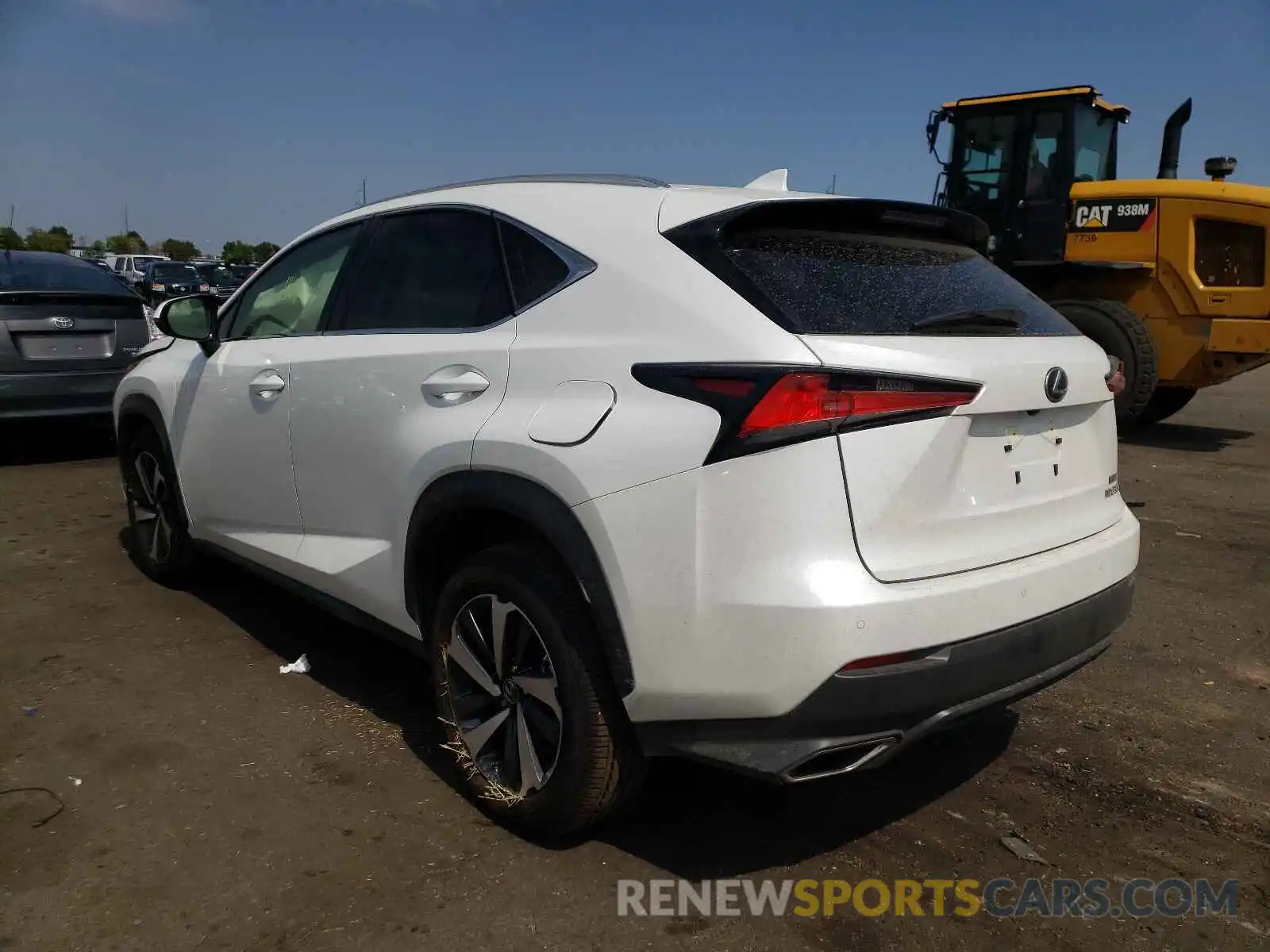 3 Фотография поврежденного автомобиля JTJGARDZ0M5024829 LEXUS NX 2021