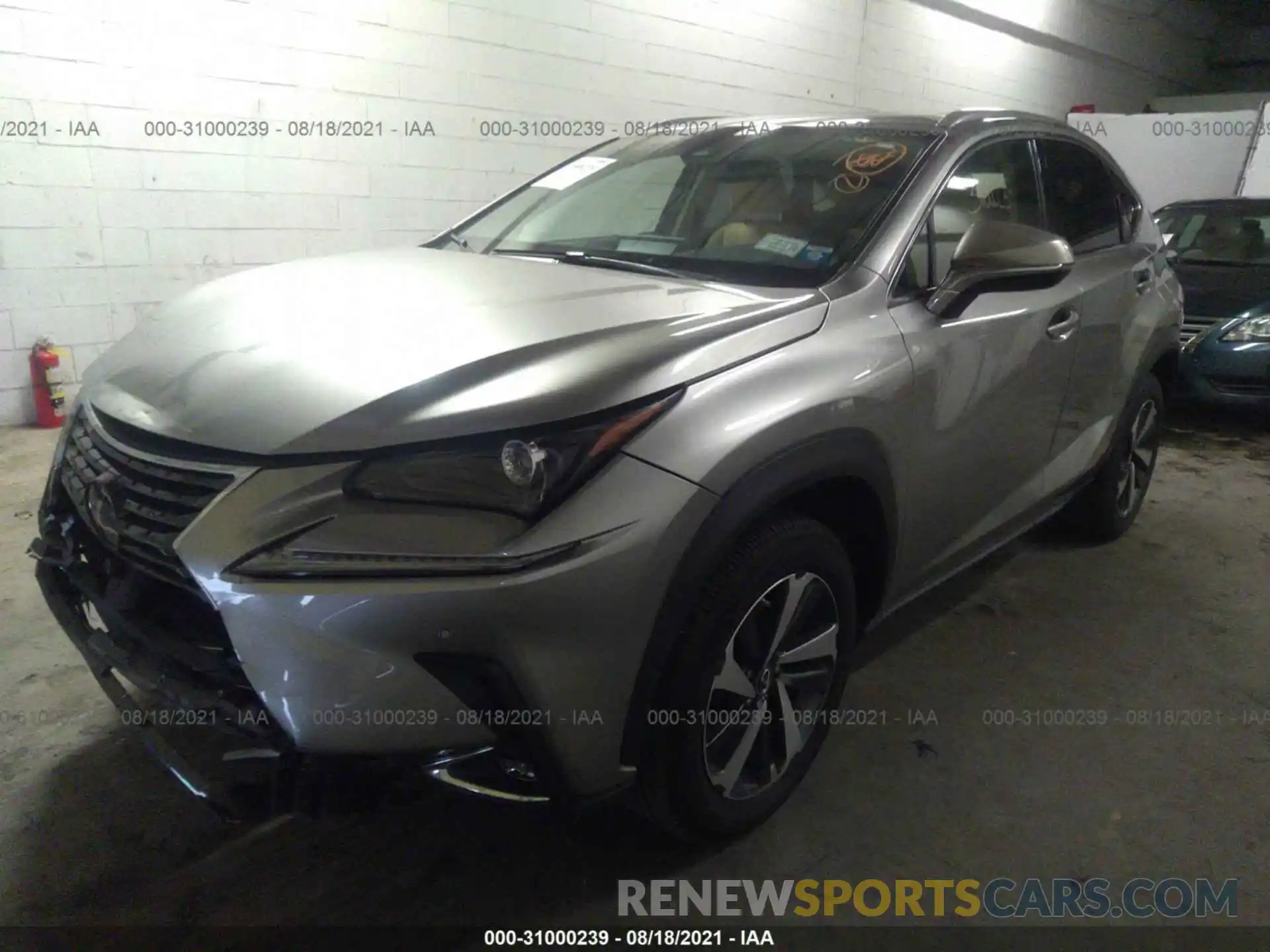 2 Photograph of a damaged car JTJGARDZ1M2242411 LEXUS NX 2021