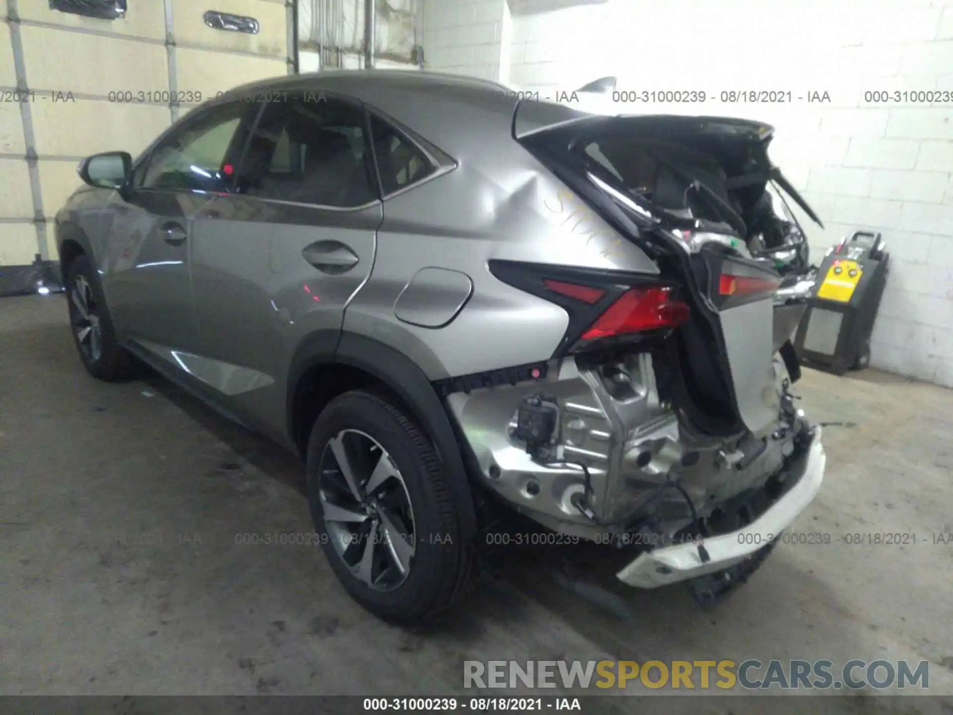 3 Photograph of a damaged car JTJGARDZ1M2242411 LEXUS NX 2021