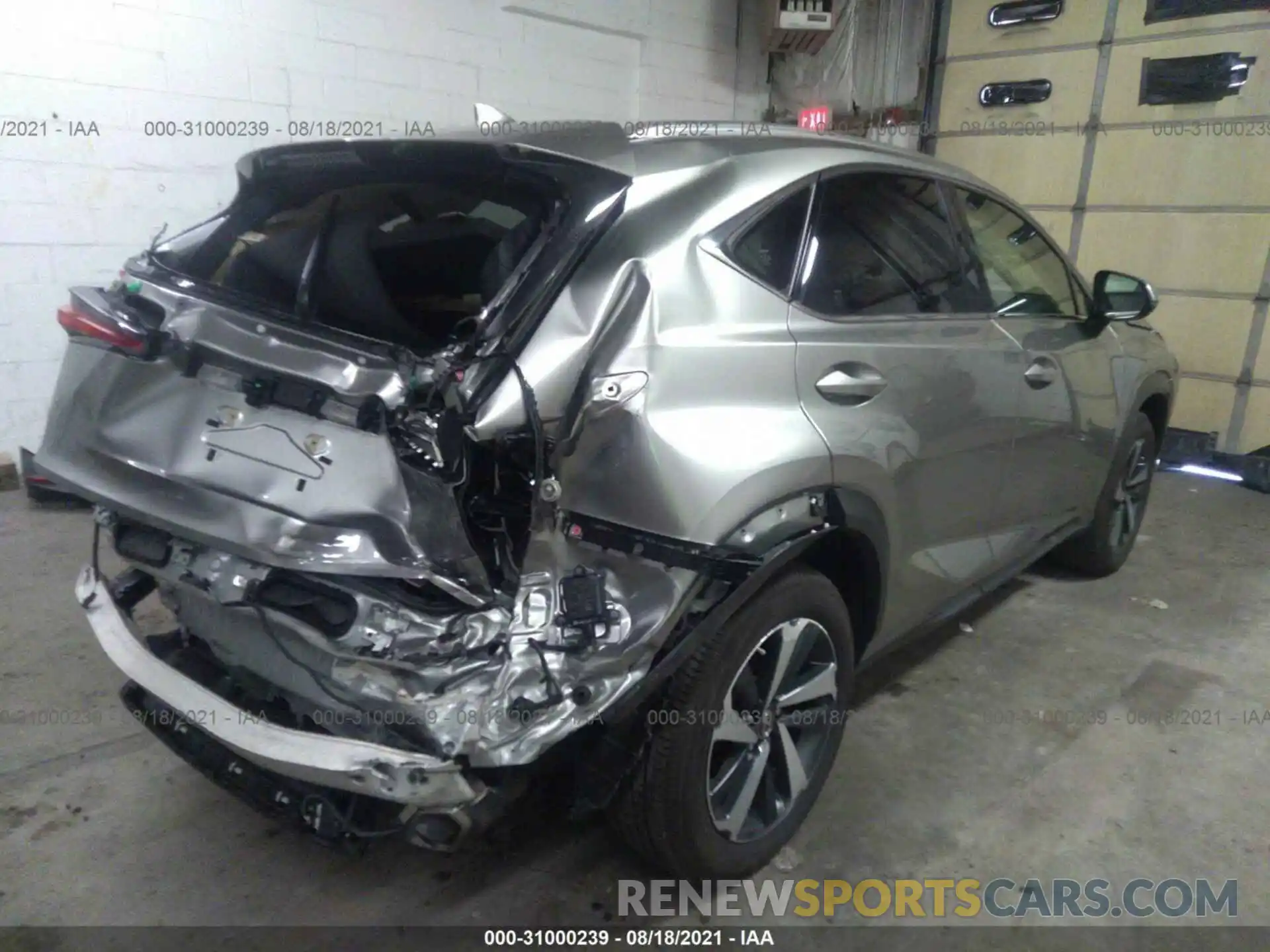 4 Photograph of a damaged car JTJGARDZ1M2242411 LEXUS NX 2021