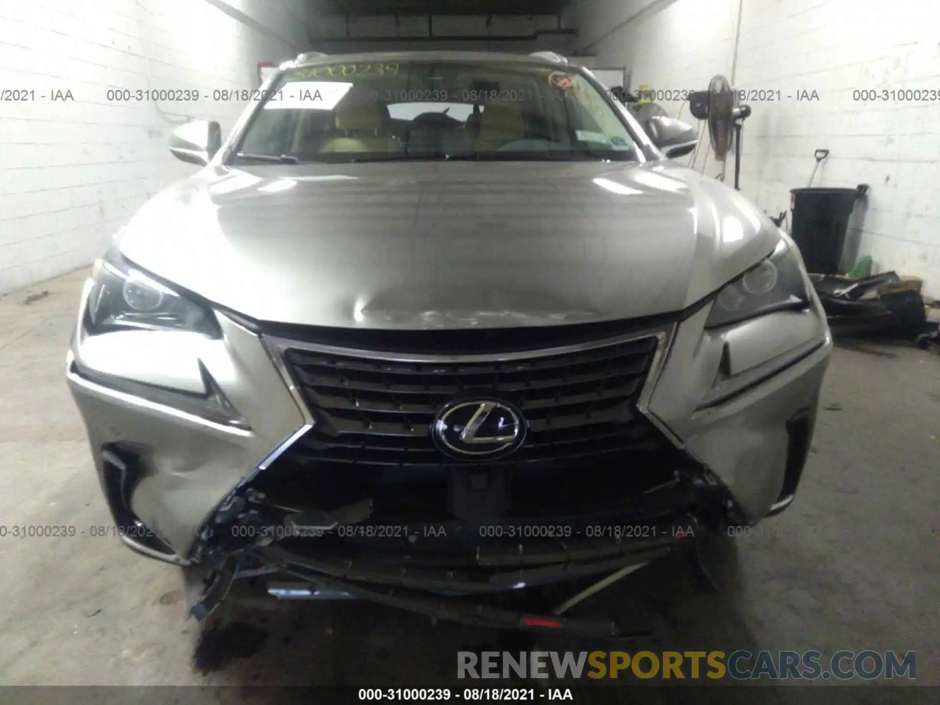 6 Photograph of a damaged car JTJGARDZ1M2242411 LEXUS NX 2021