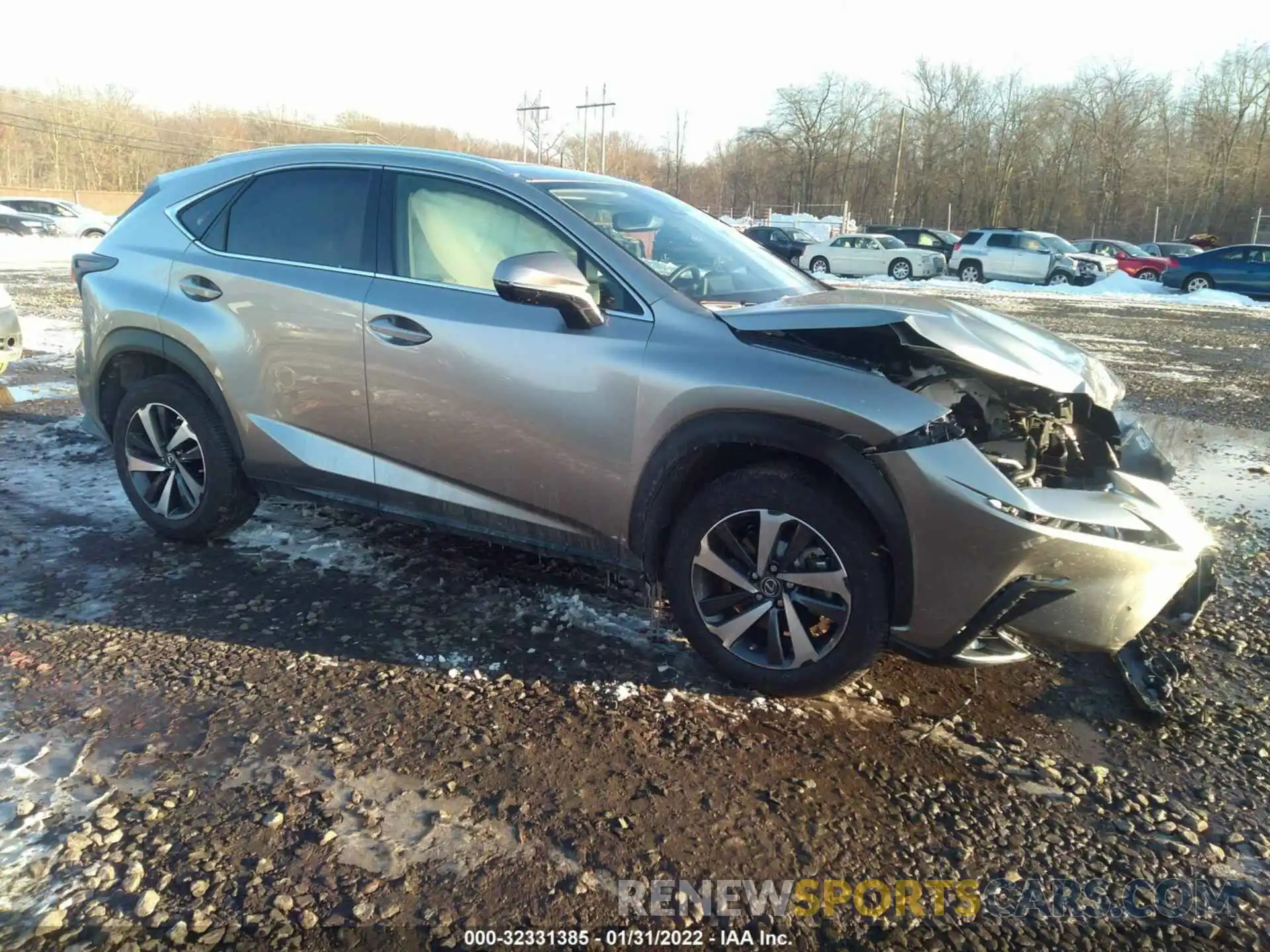 1 Photograph of a damaged car JTJGARDZ1M2250962 LEXUS NX 2021