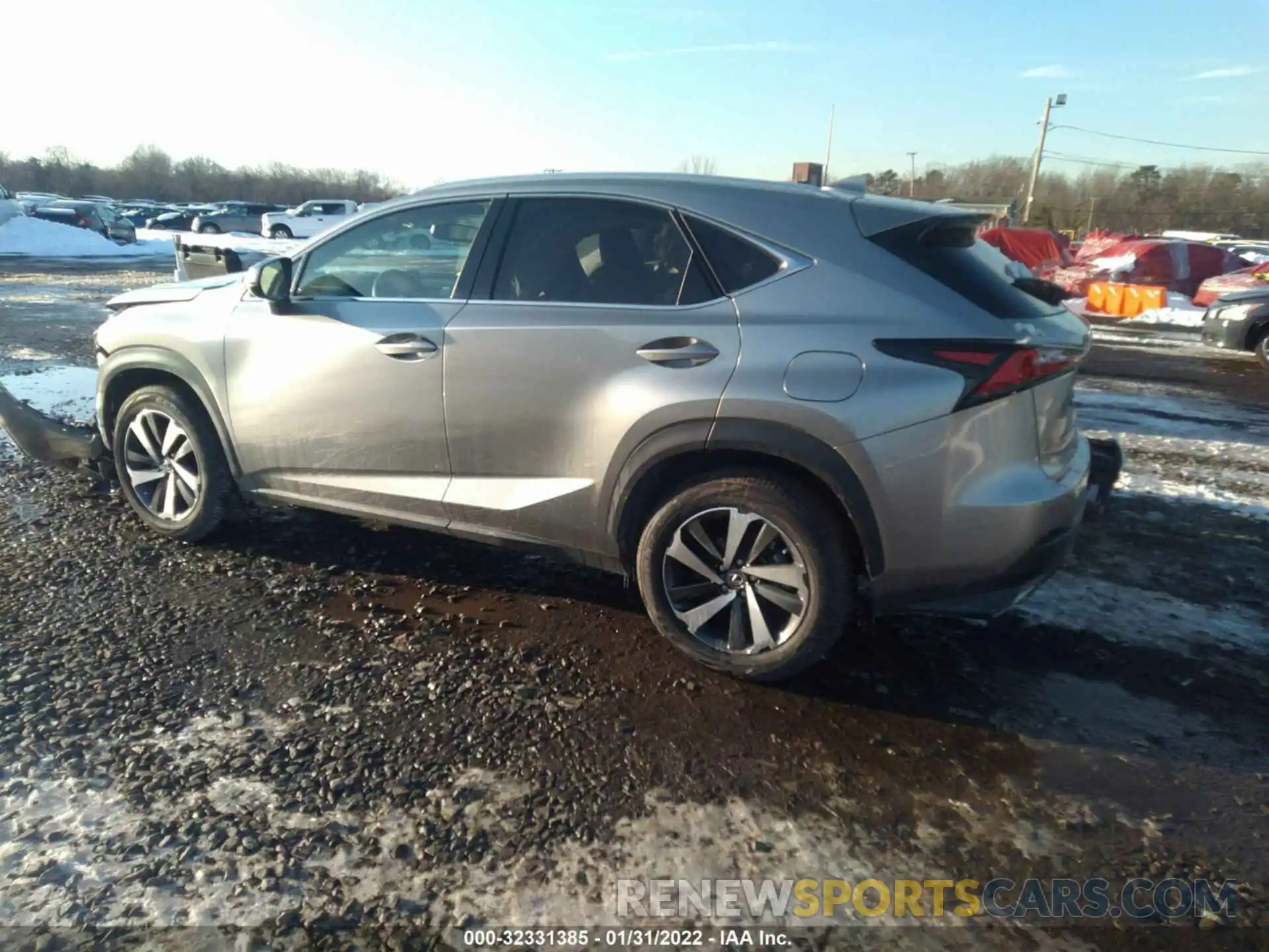 3 Фотография поврежденного автомобиля JTJGARDZ1M2250962 LEXUS NX 2021