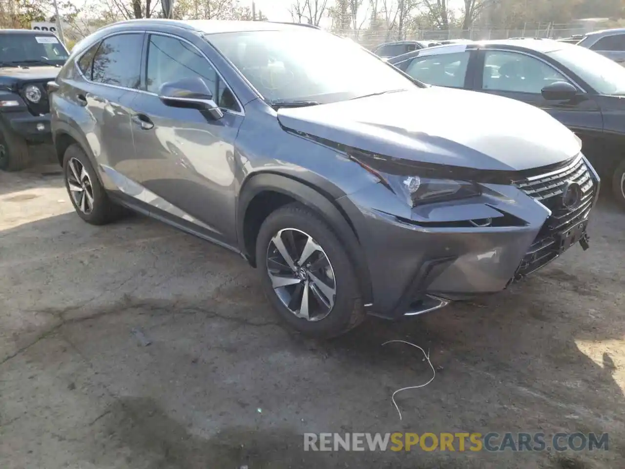 1 Photograph of a damaged car JTJGARDZ1M2255613 LEXUS NX 2021