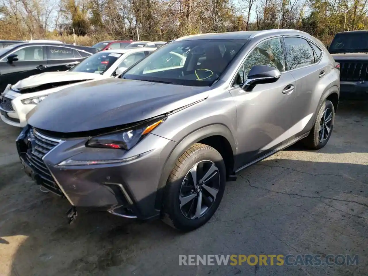 2 Photograph of a damaged car JTJGARDZ1M2255613 LEXUS NX 2021