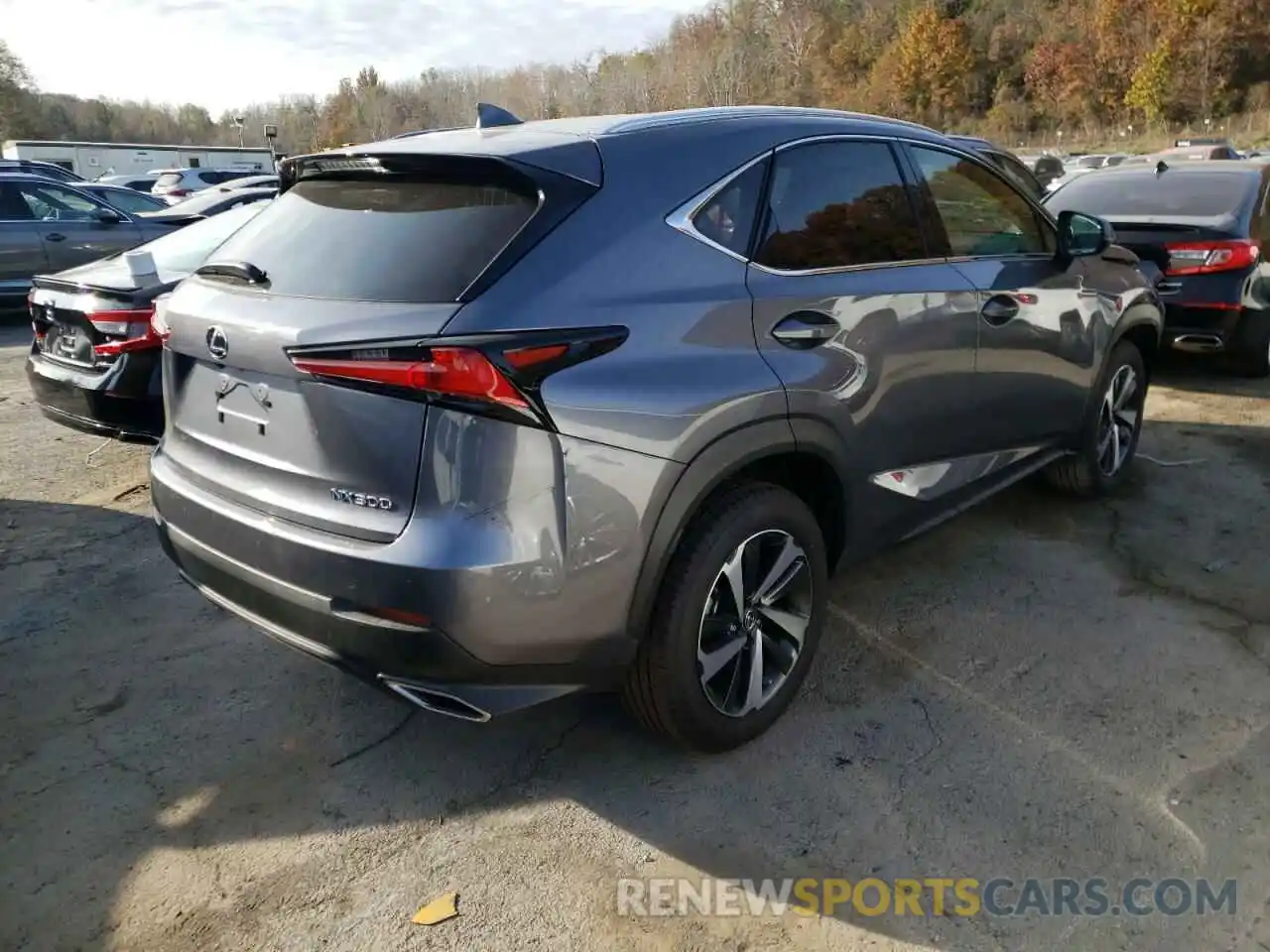 4 Фотография поврежденного автомобиля JTJGARDZ1M2255613 LEXUS NX 2021