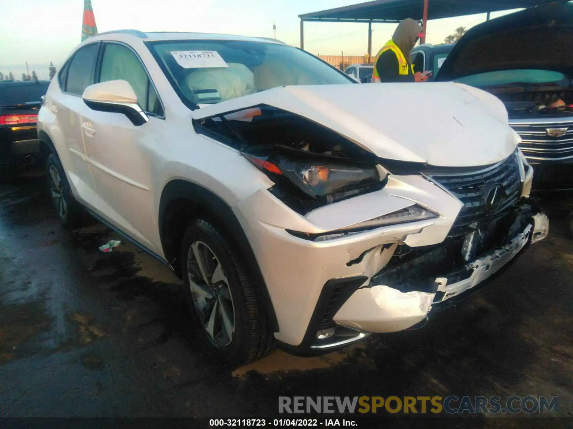 1 Фотография поврежденного автомобиля JTJGARDZ1M5018859 LEXUS NX 2021