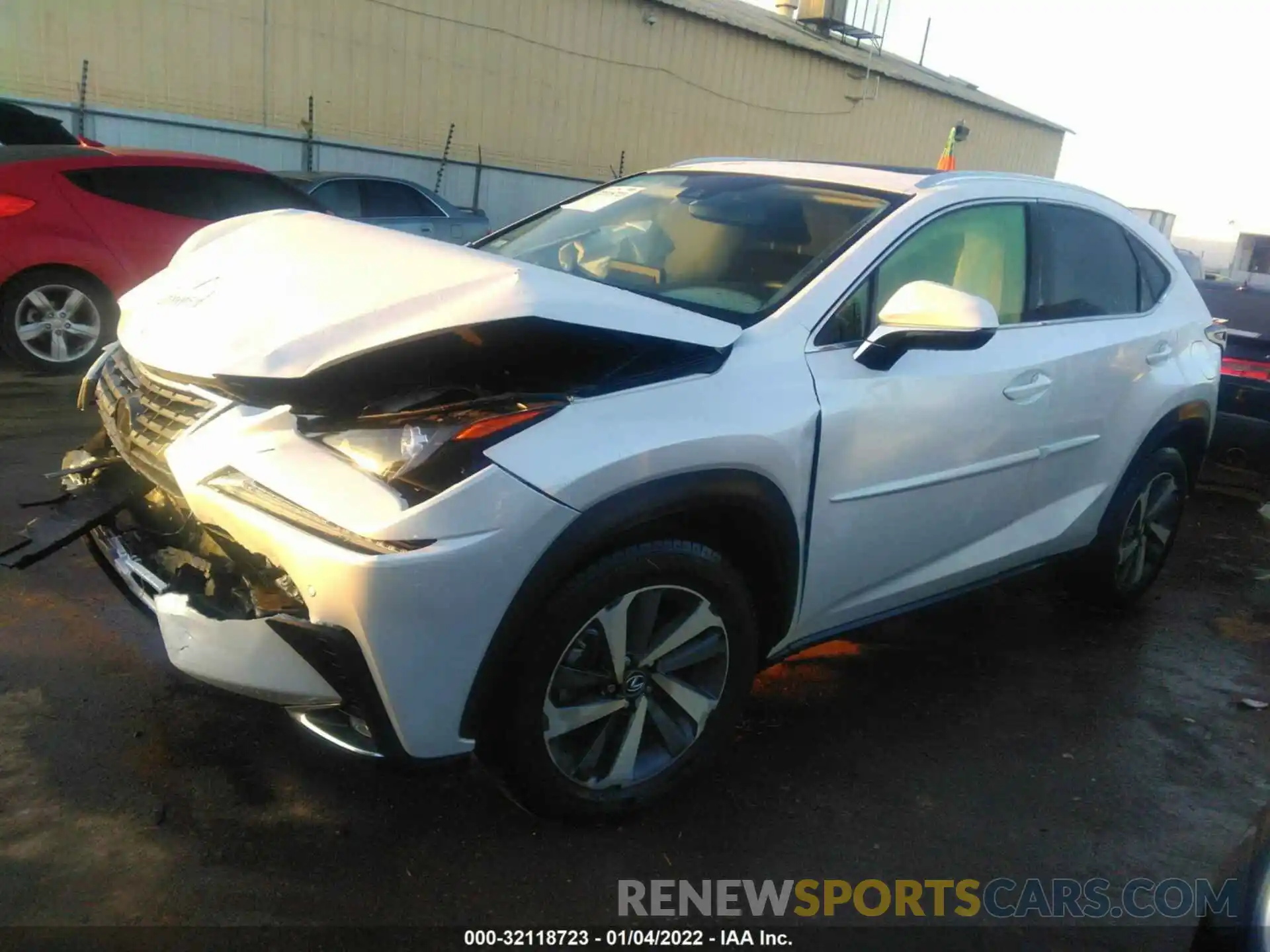 2 Фотография поврежденного автомобиля JTJGARDZ1M5018859 LEXUS NX 2021