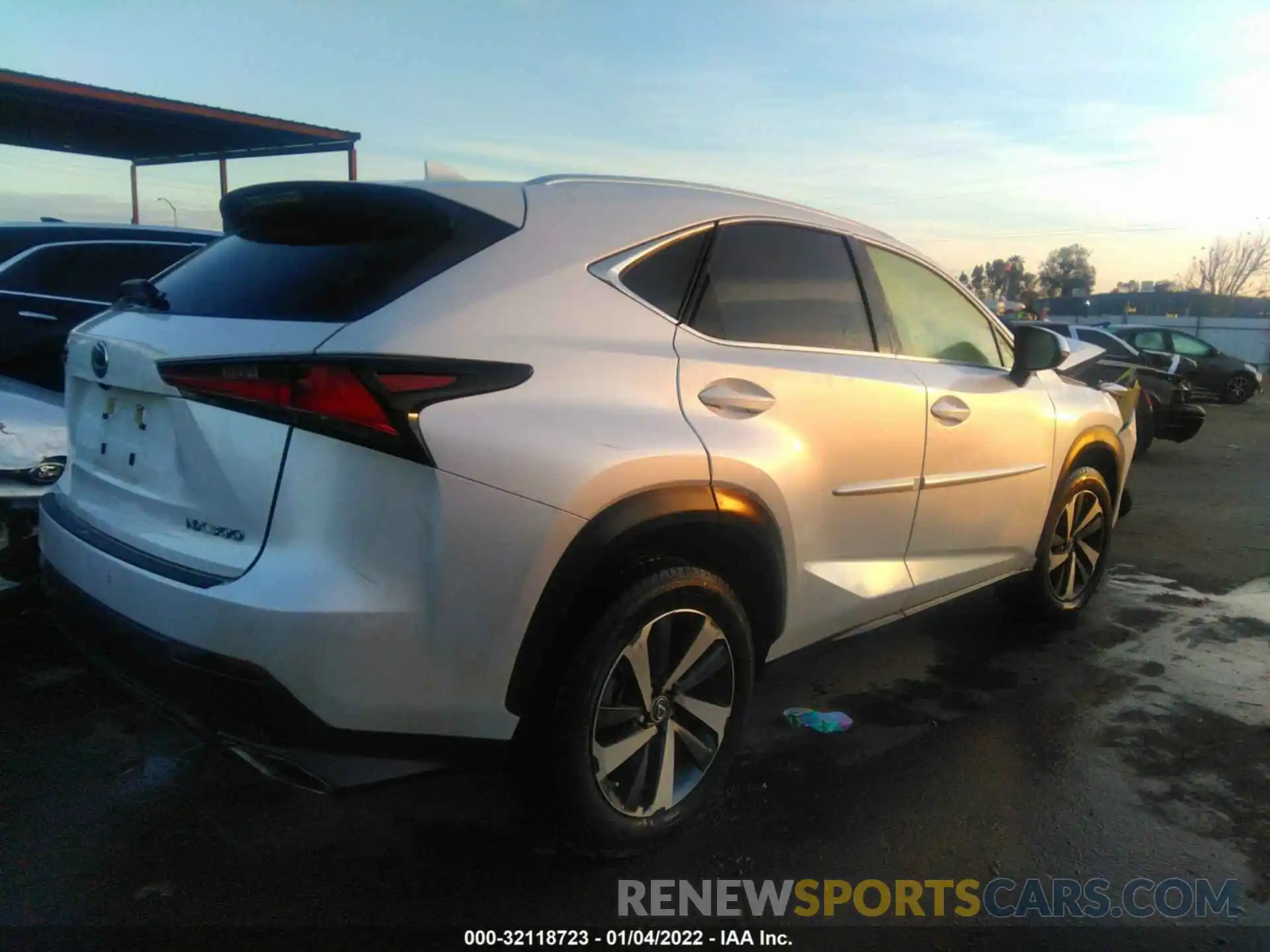 4 Фотография поврежденного автомобиля JTJGARDZ1M5018859 LEXUS NX 2021