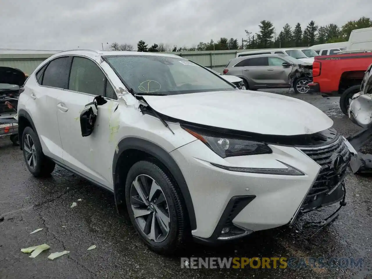 1 Photograph of a damaged car JTJGARDZ1M5020370 LEXUS NX 2021