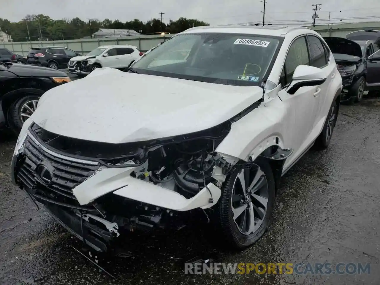 2 Photograph of a damaged car JTJGARDZ1M5020370 LEXUS NX 2021