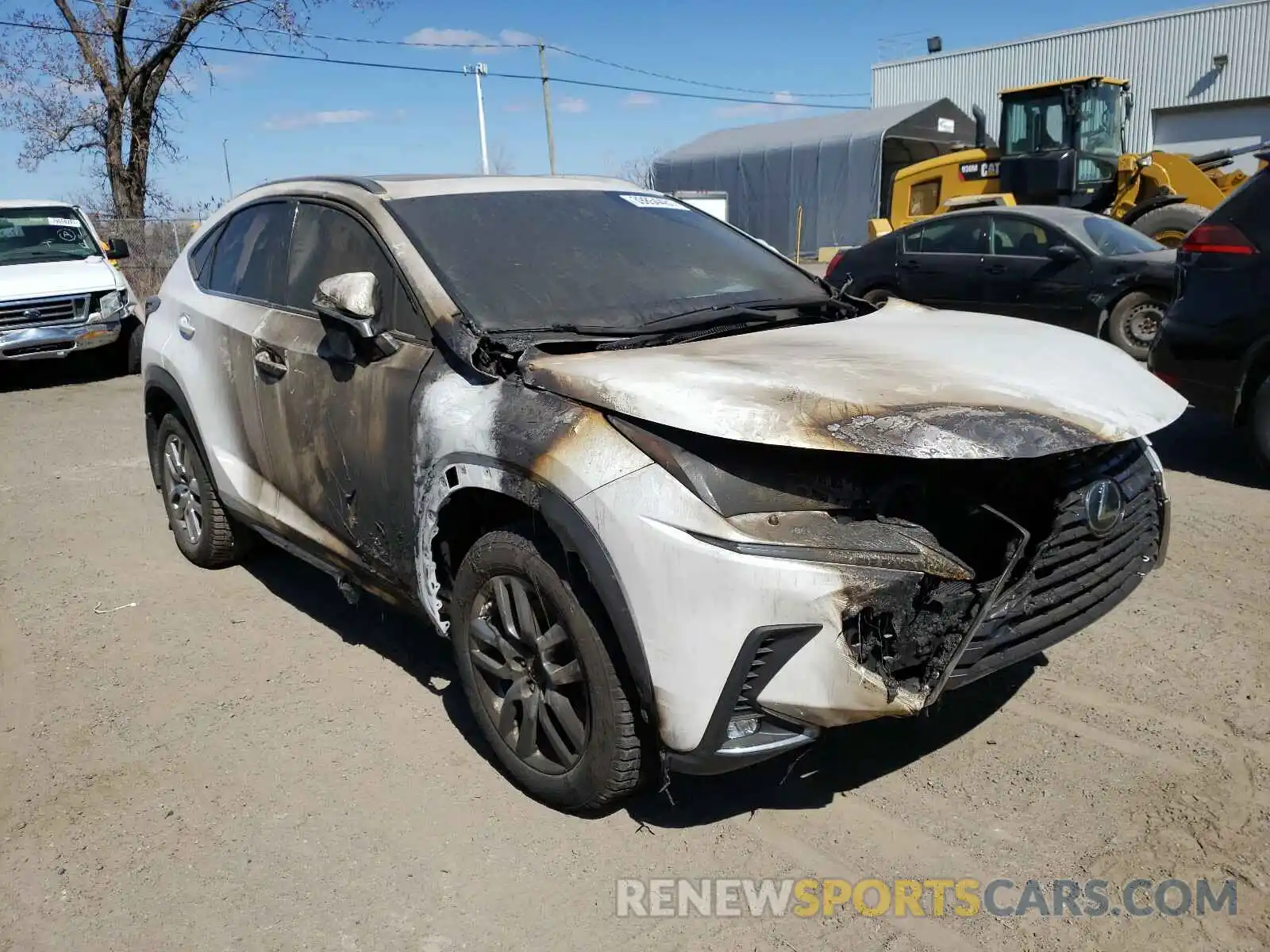 1 Photograph of a damaged car JTJGARDZ1M5021972 LEXUS NX 2021