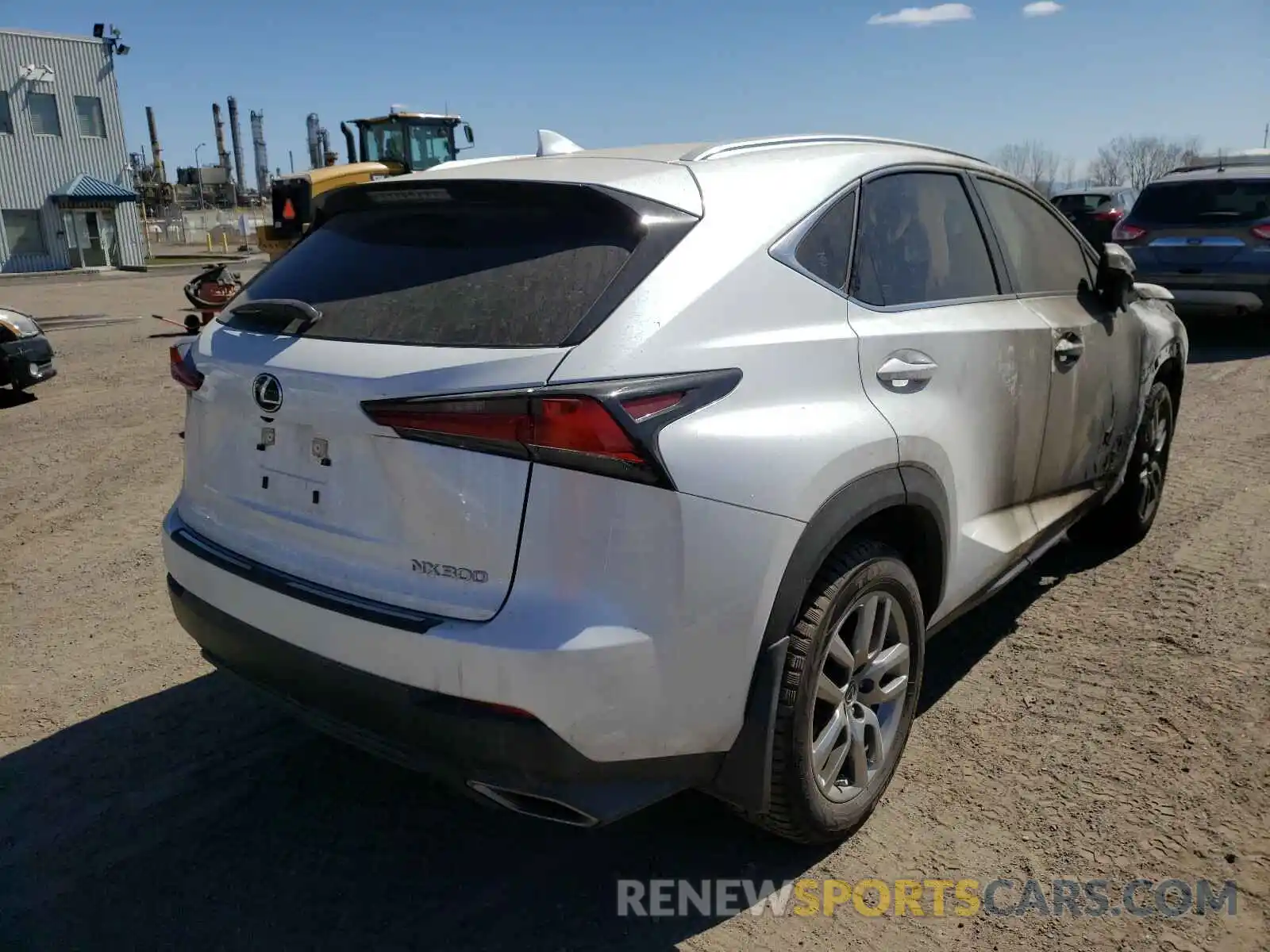 4 Фотография поврежденного автомобиля JTJGARDZ1M5021972 LEXUS NX 2021