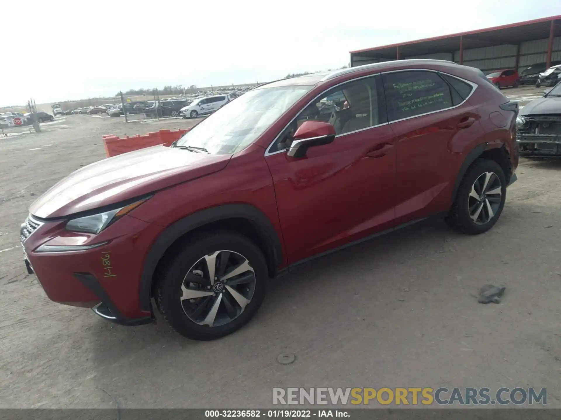 2 Фотография поврежденного автомобиля JTJGARDZ1M5022068 LEXUS NX 2021