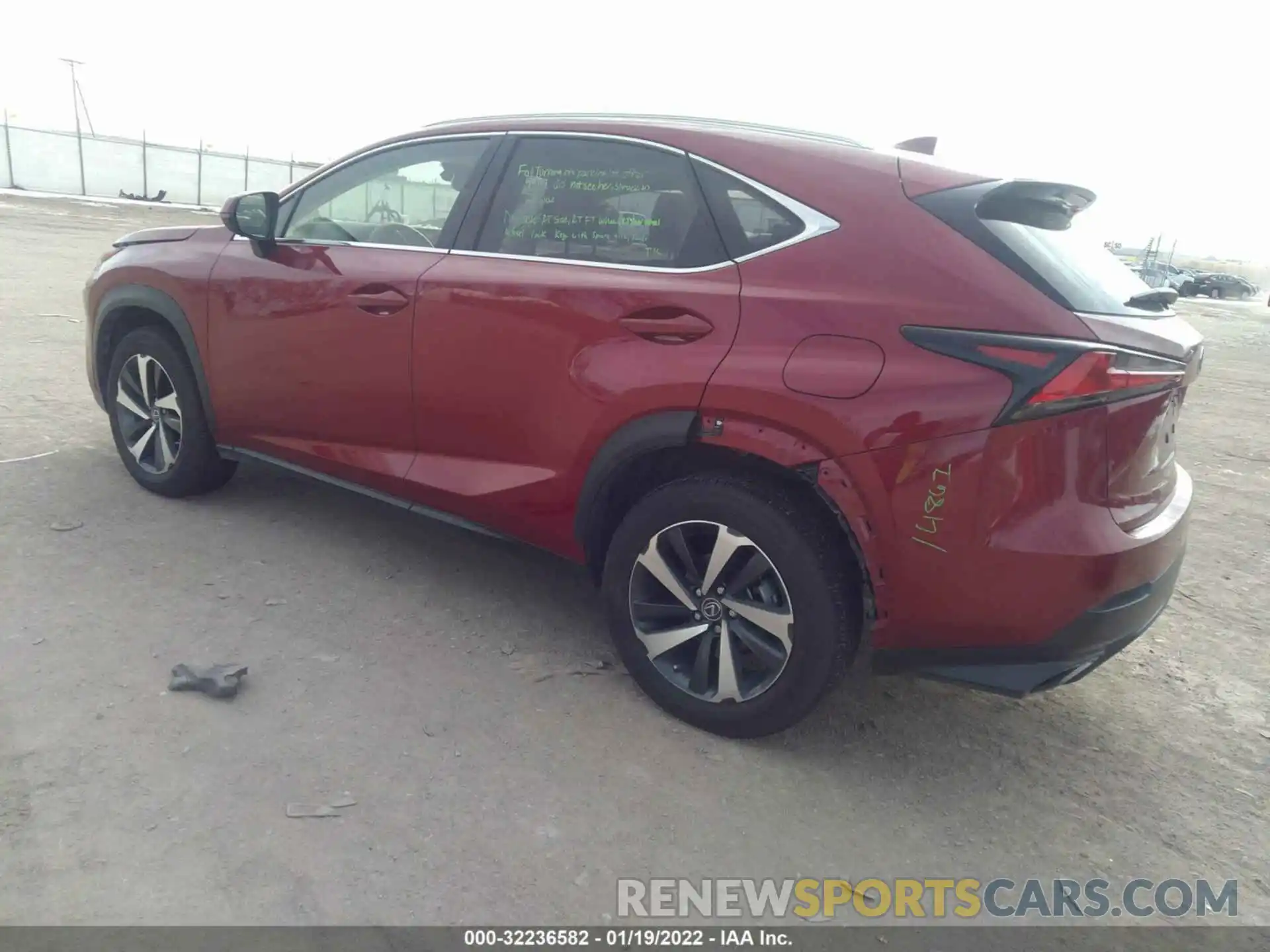 3 Photograph of a damaged car JTJGARDZ1M5022068 LEXUS NX 2021