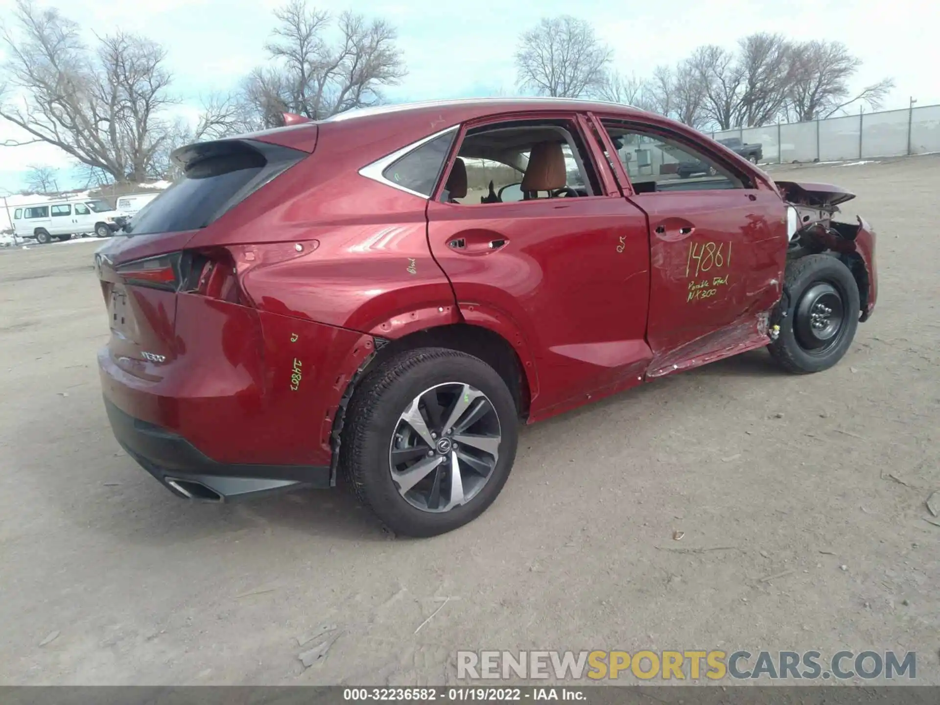 4 Фотография поврежденного автомобиля JTJGARDZ1M5022068 LEXUS NX 2021