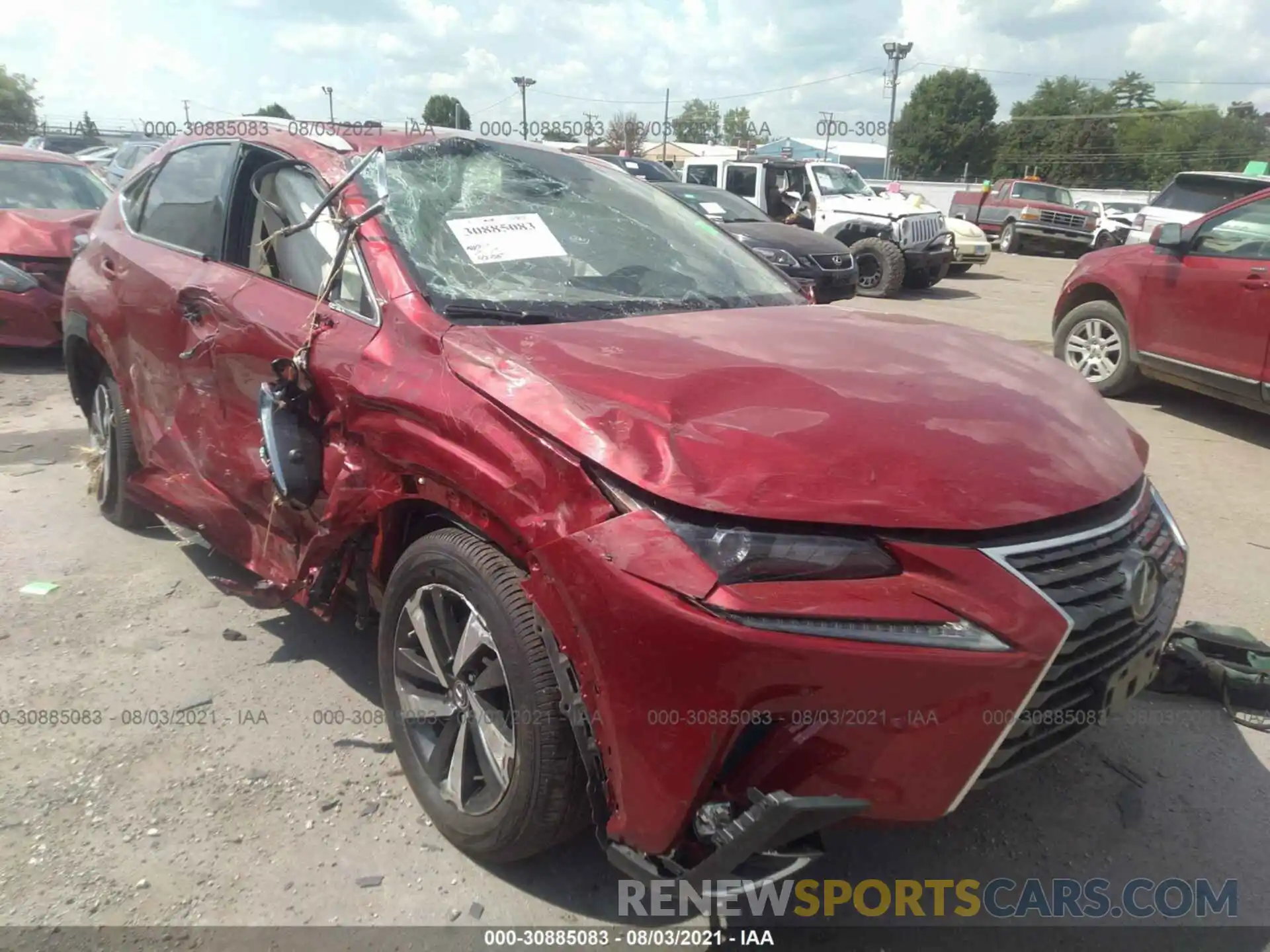 6 Photograph of a damaged car JTJGARDZ1M5025083 LEXUS NX 2021