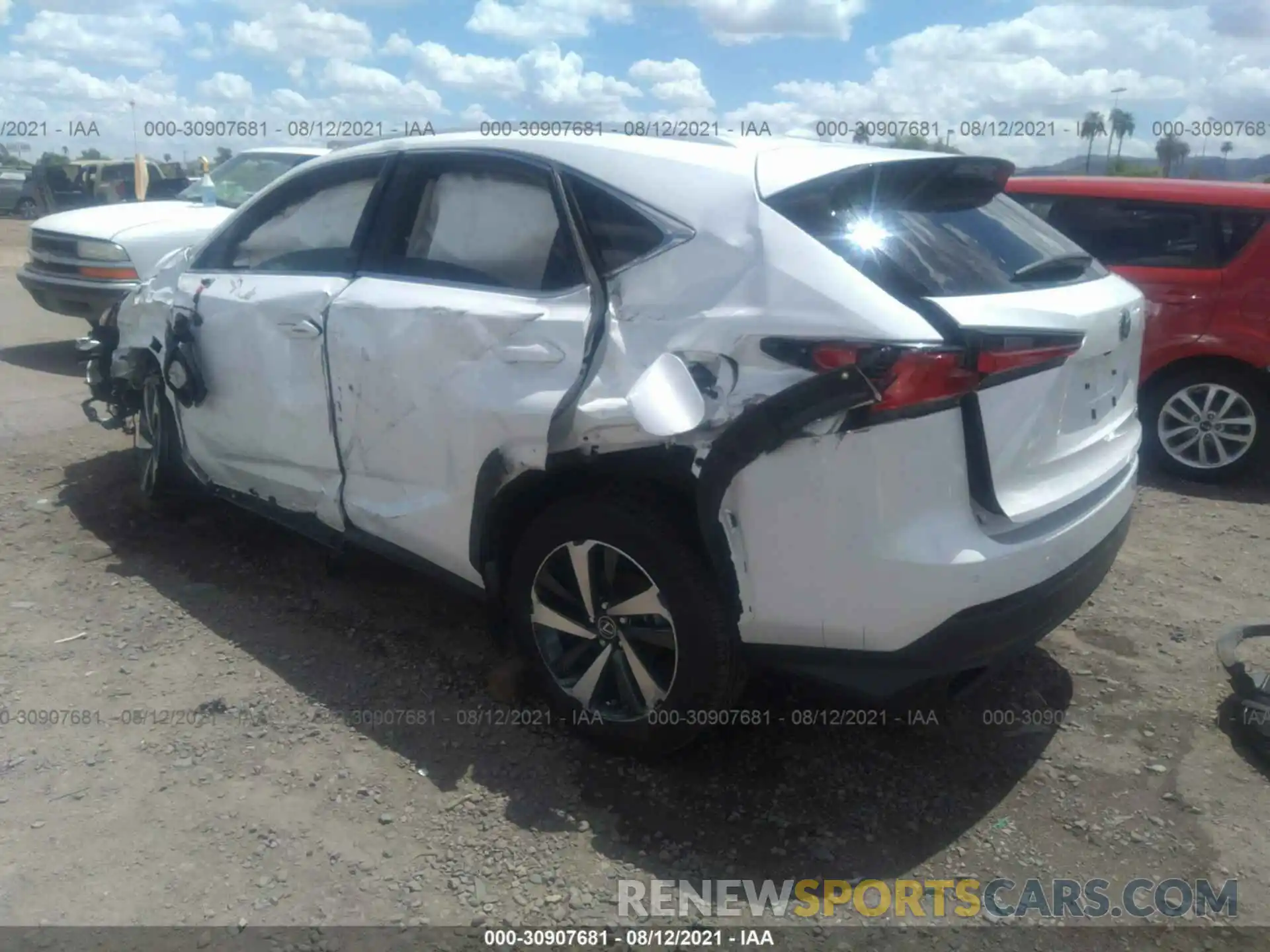 3 Photograph of a damaged car JTJGARDZ1M5027190 LEXUS NX 2021