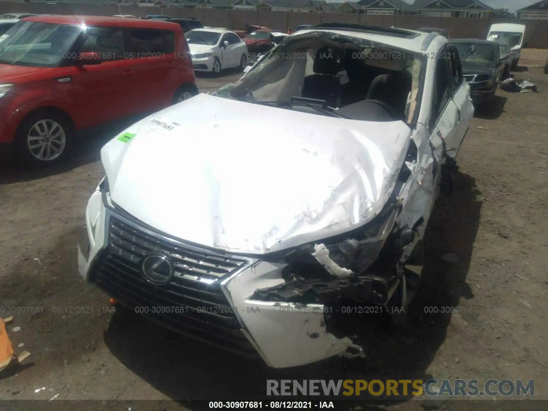 6 Photograph of a damaged car JTJGARDZ1M5027190 LEXUS NX 2021