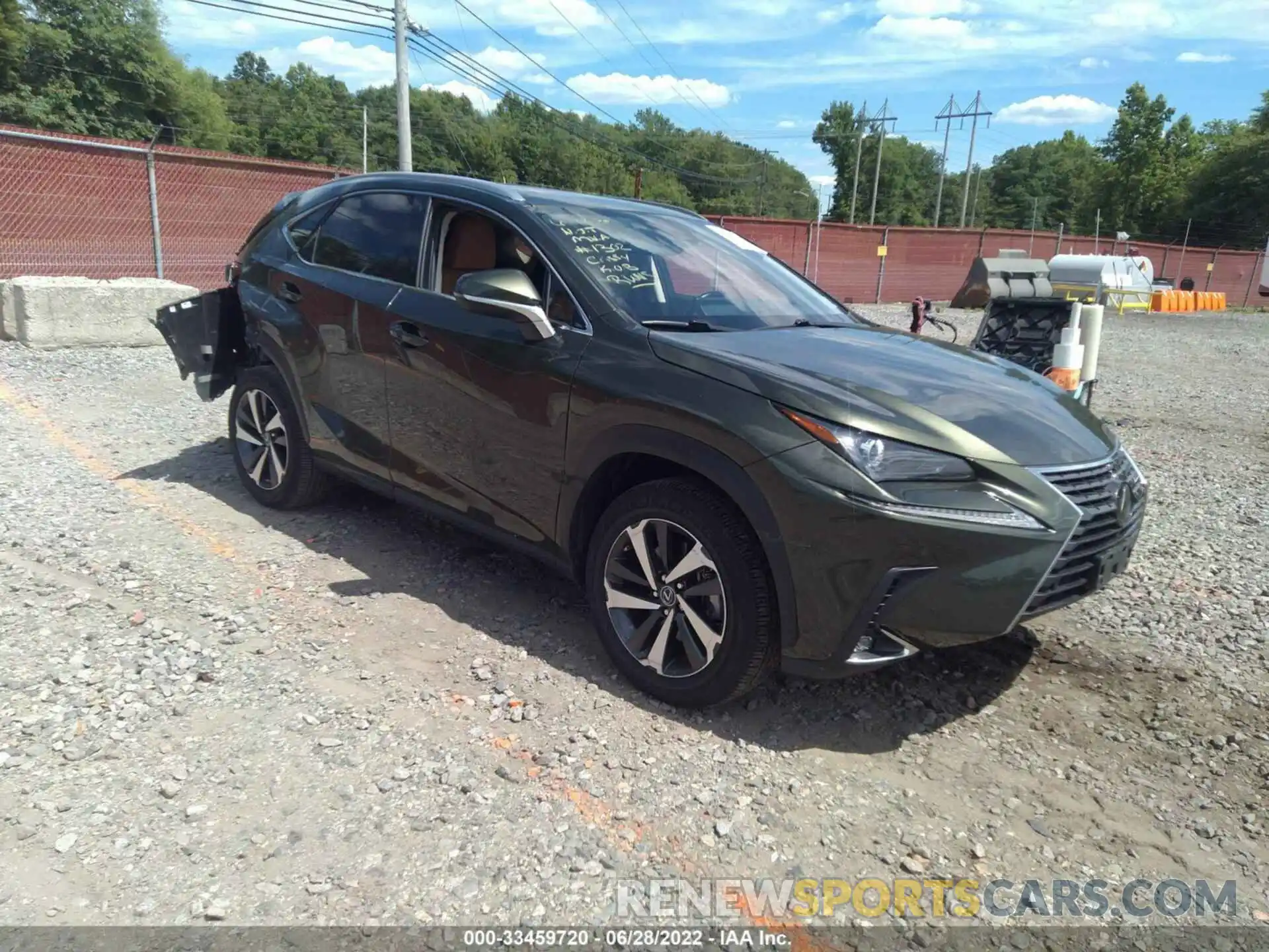 1 Фотография поврежденного автомобиля JTJGARDZ2M2241302 LEXUS NX 2021