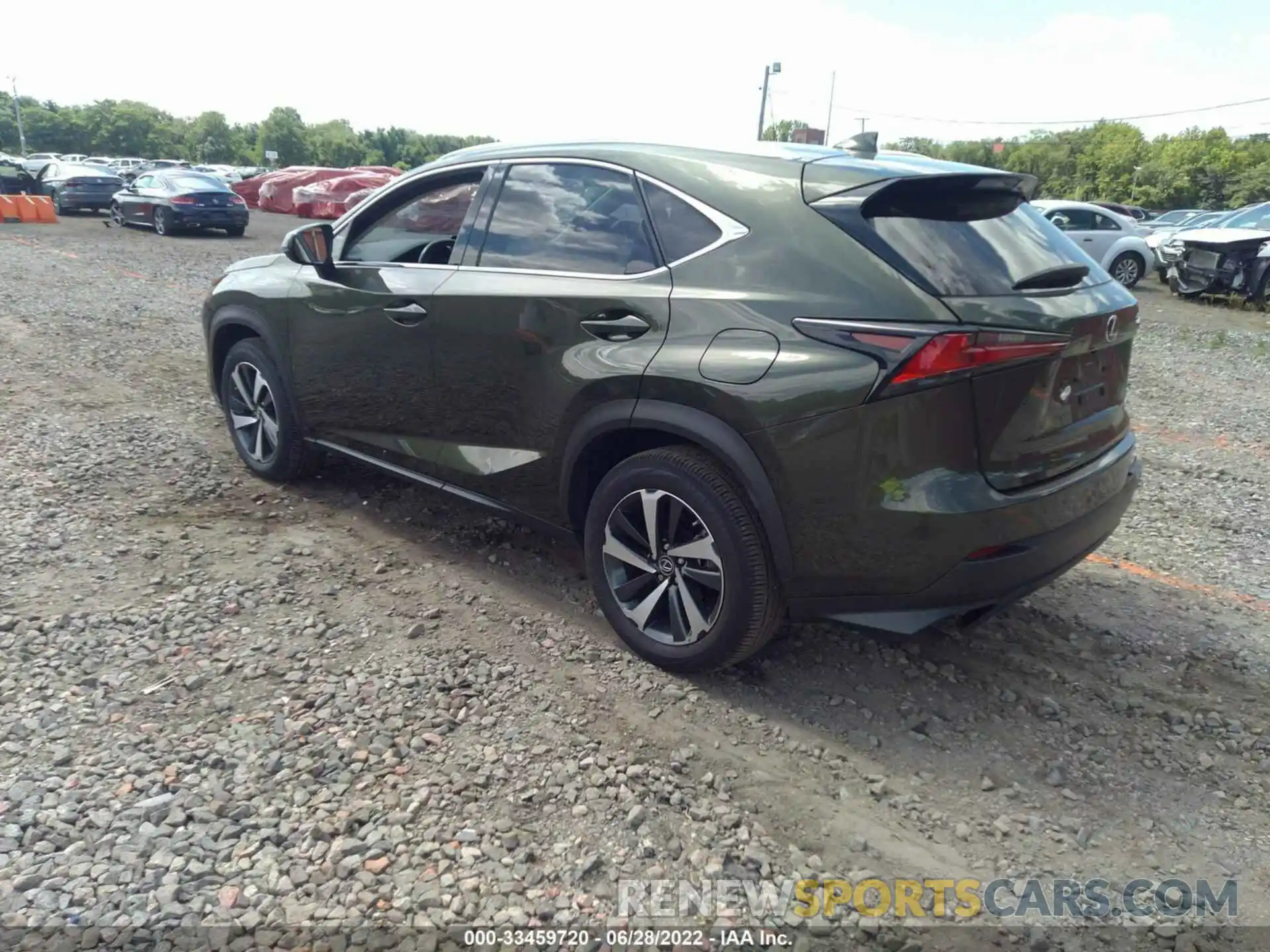 3 Фотография поврежденного автомобиля JTJGARDZ2M2241302 LEXUS NX 2021