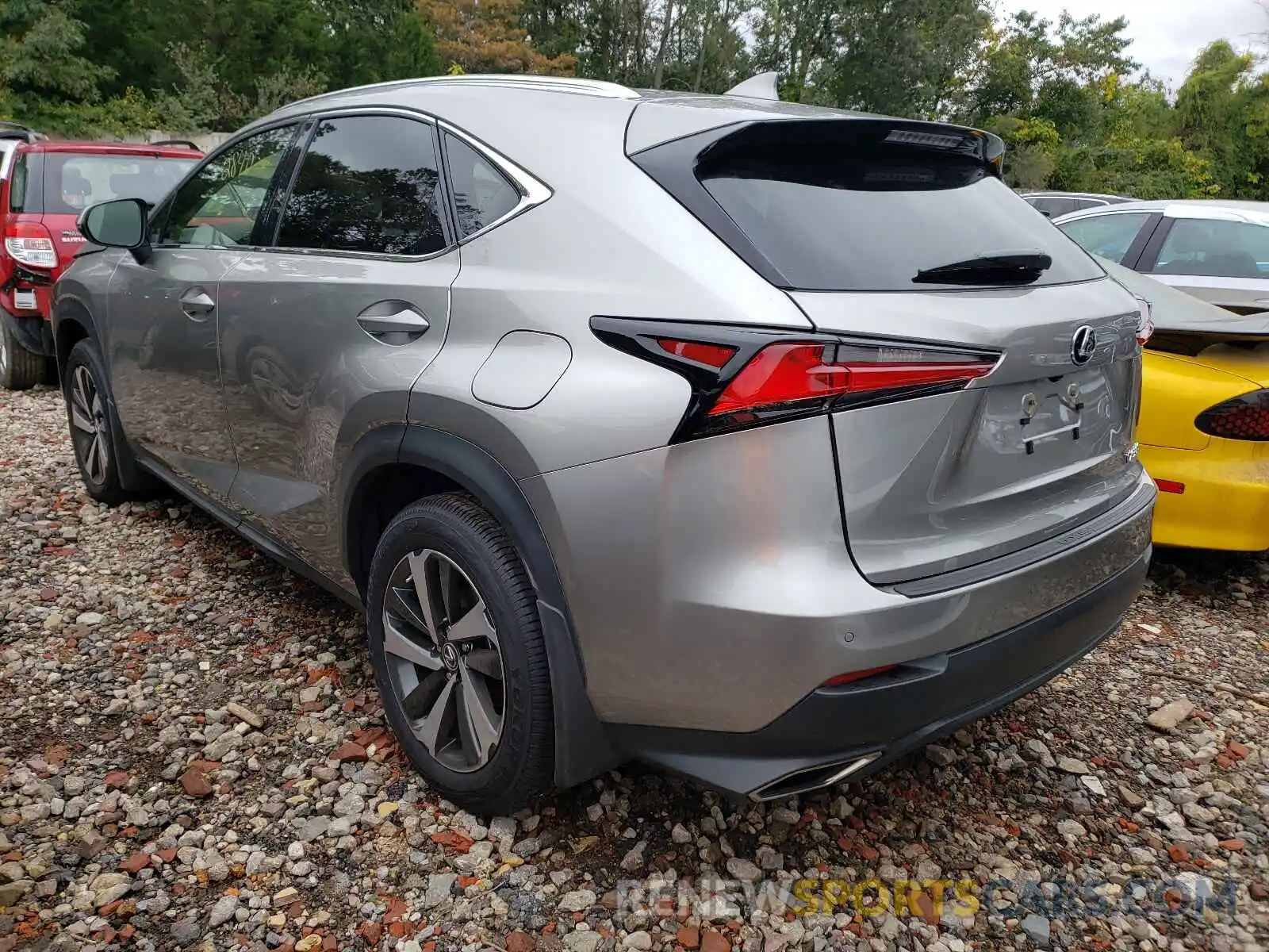 3 Фотография поврежденного автомобиля JTJGARDZ2M2242708 LEXUS NX 2021