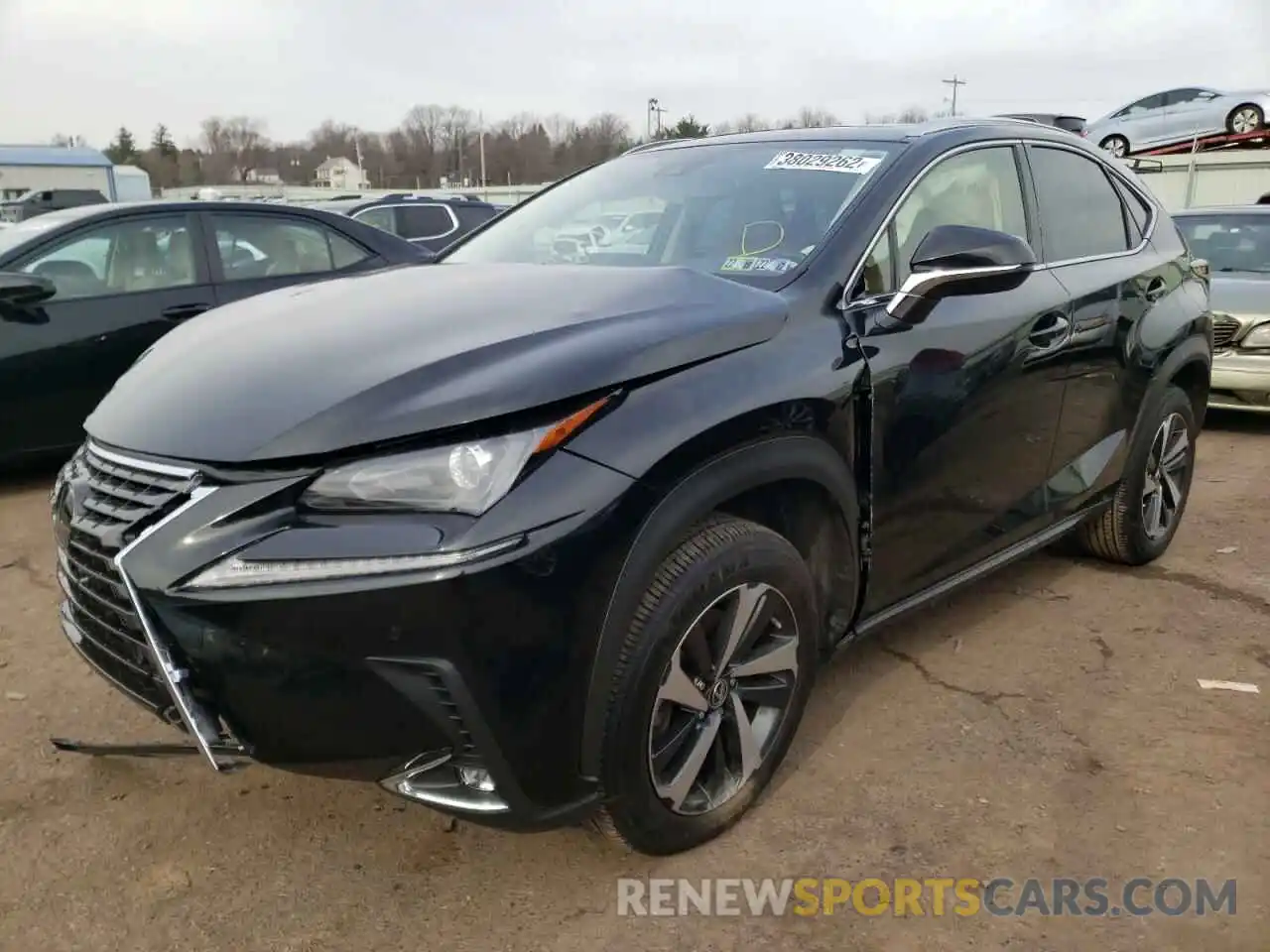 2 Фотография поврежденного автомобиля JTJGARDZ2M2243227 LEXUS NX 2021