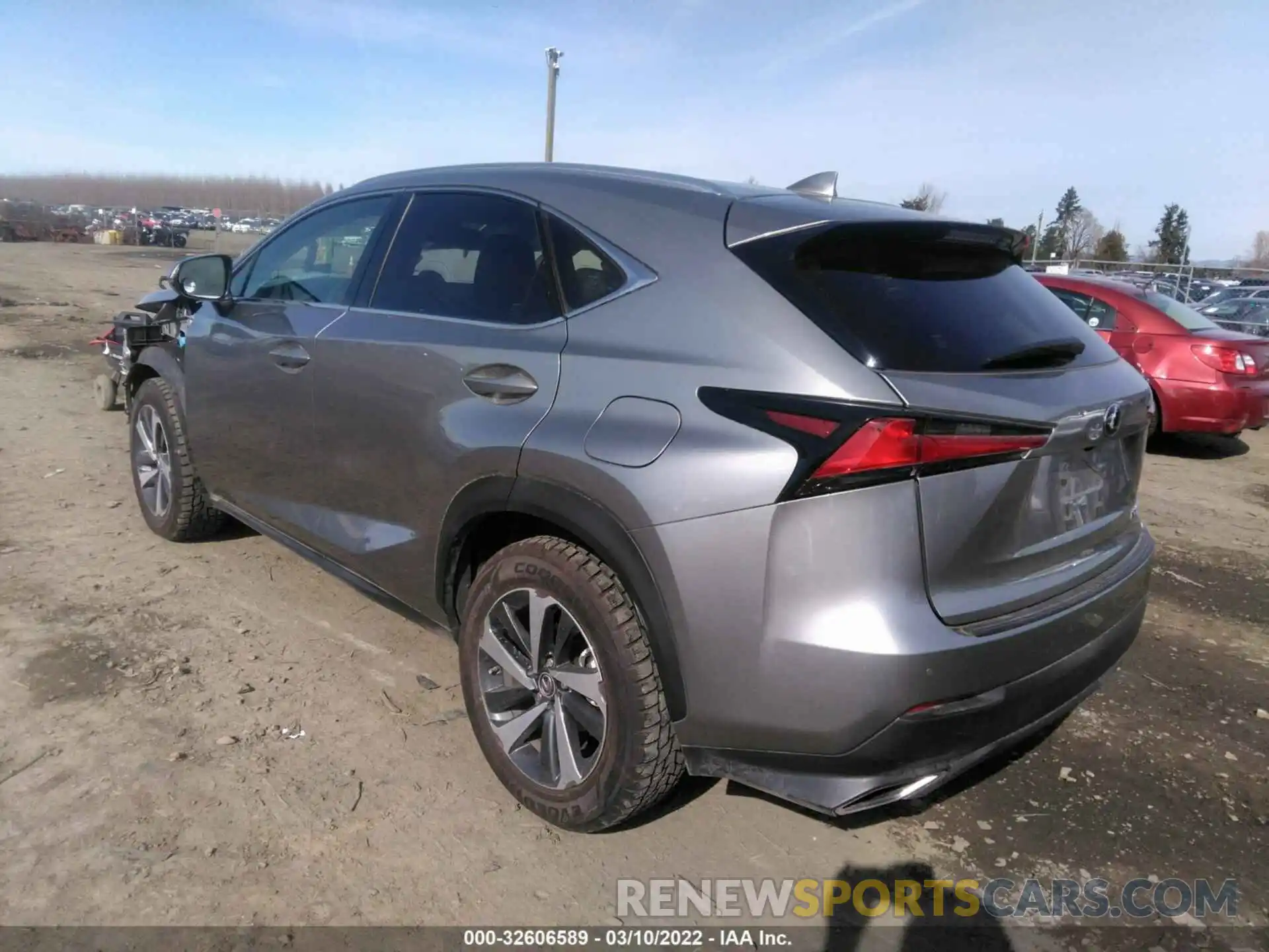 3 Фотография поврежденного автомобиля JTJGARDZ2M2243406 LEXUS NX 2021