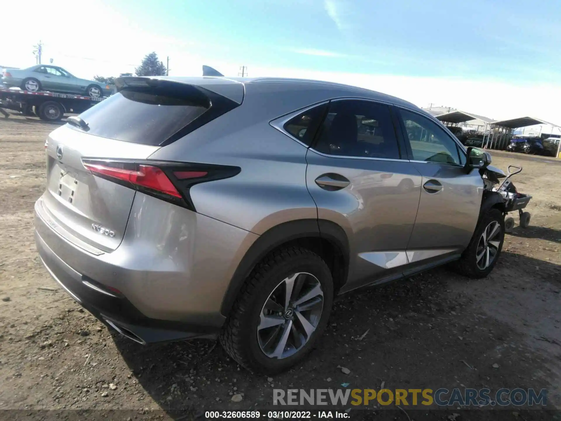 4 Фотография поврежденного автомобиля JTJGARDZ2M2243406 LEXUS NX 2021