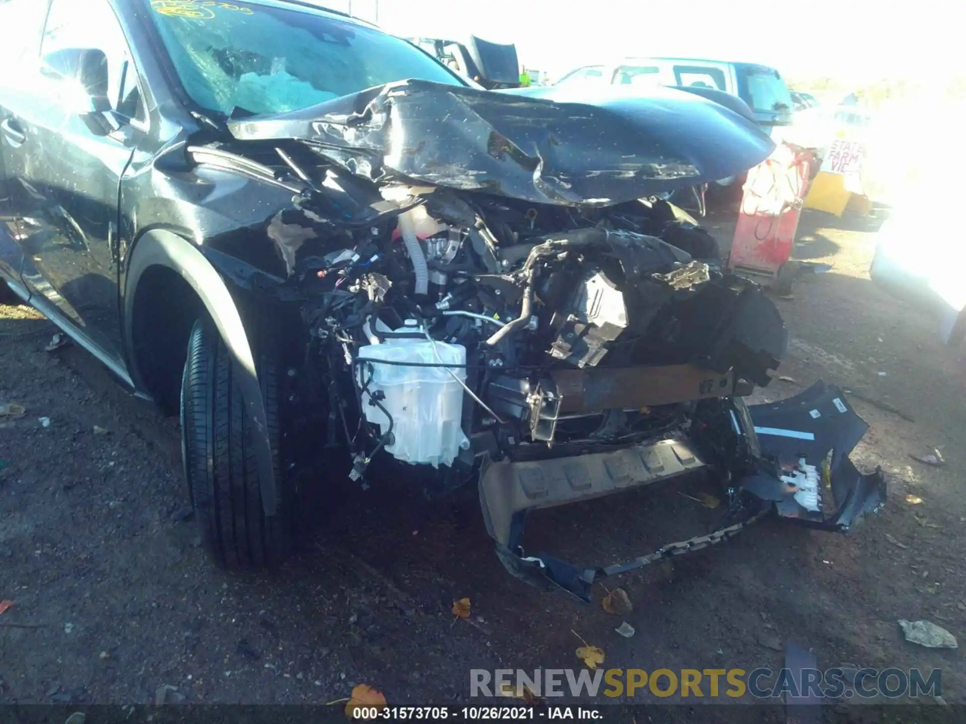 5 Photograph of a damaged car JTJGARDZ2M2246936 LEXUS NX 2021