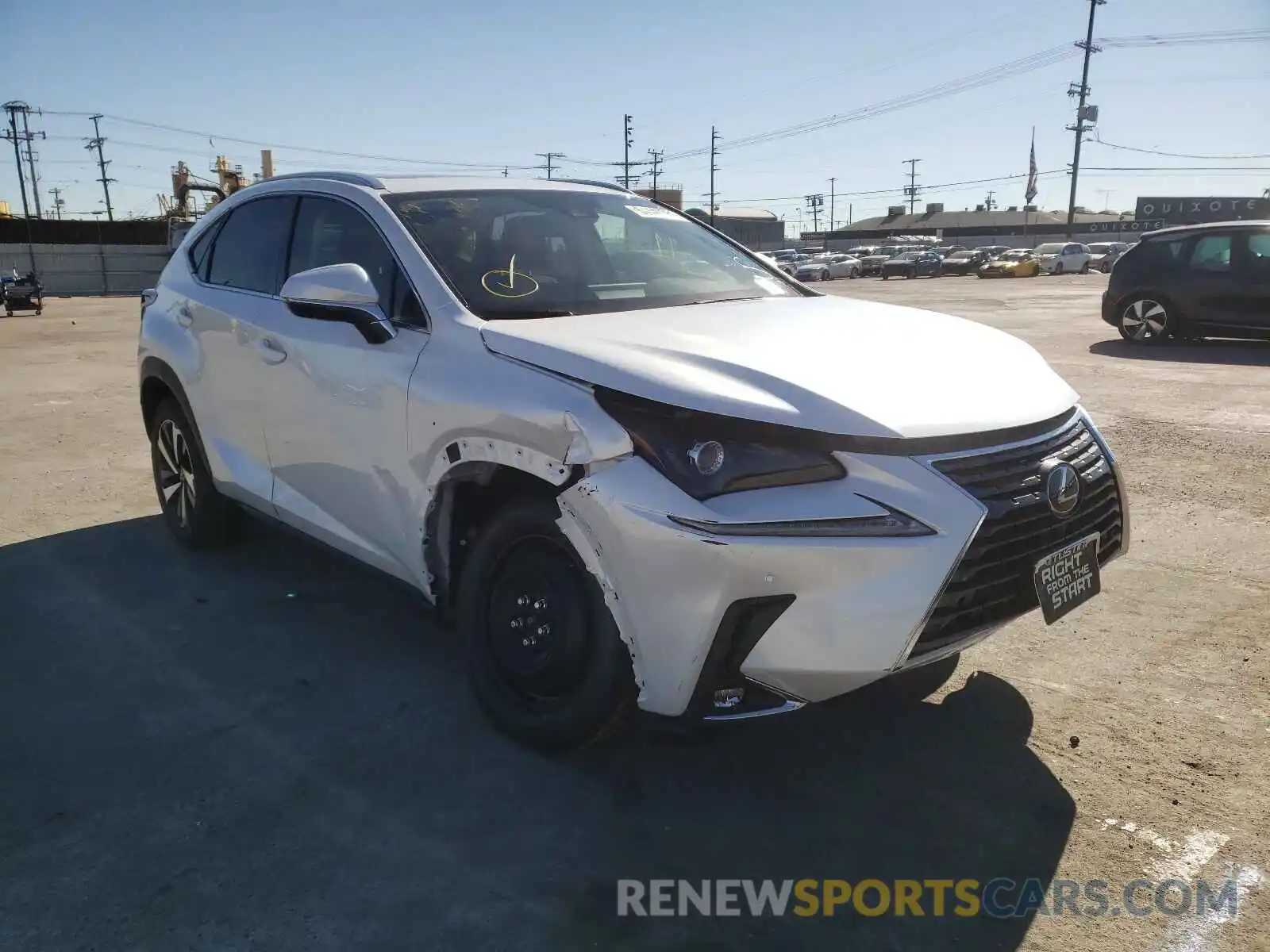 1 Photograph of a damaged car JTJGARDZ2M5023505 LEXUS NX 2021