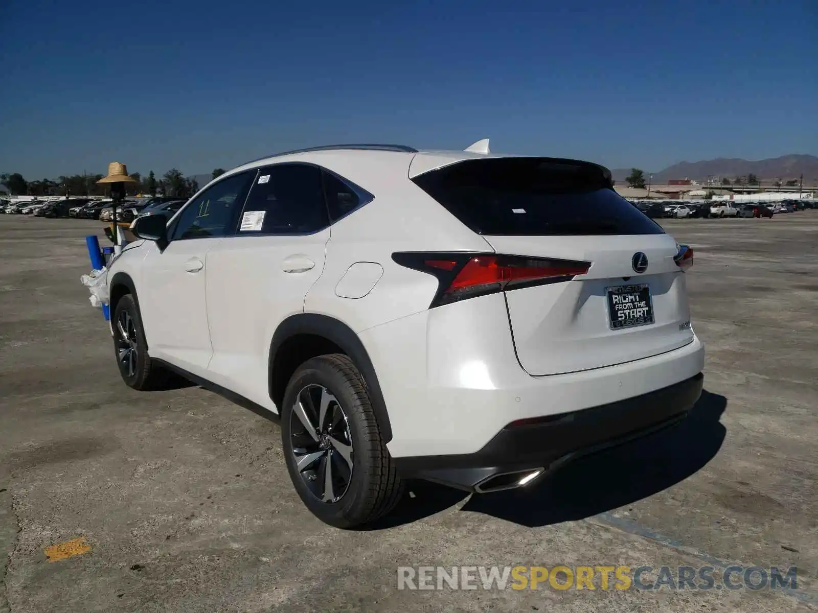 3 Фотография поврежденного автомобиля JTJGARDZ2M5023505 LEXUS NX 2021