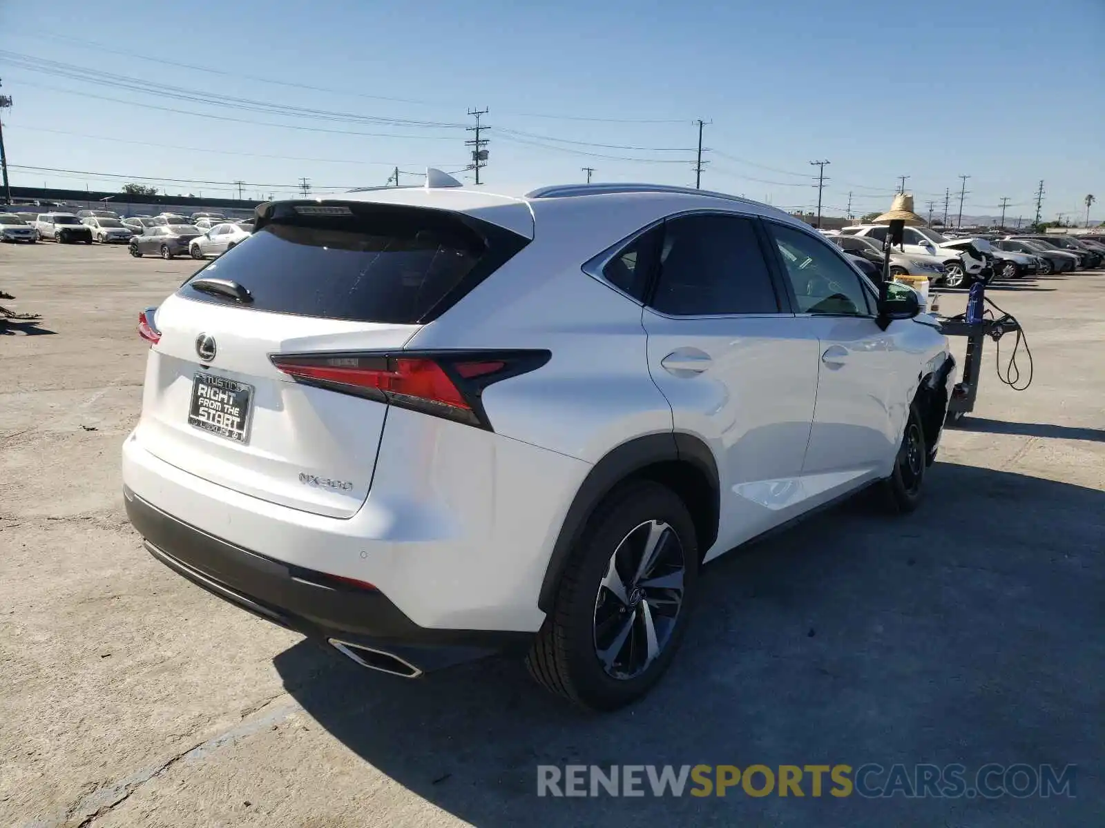 4 Фотография поврежденного автомобиля JTJGARDZ2M5023505 LEXUS NX 2021