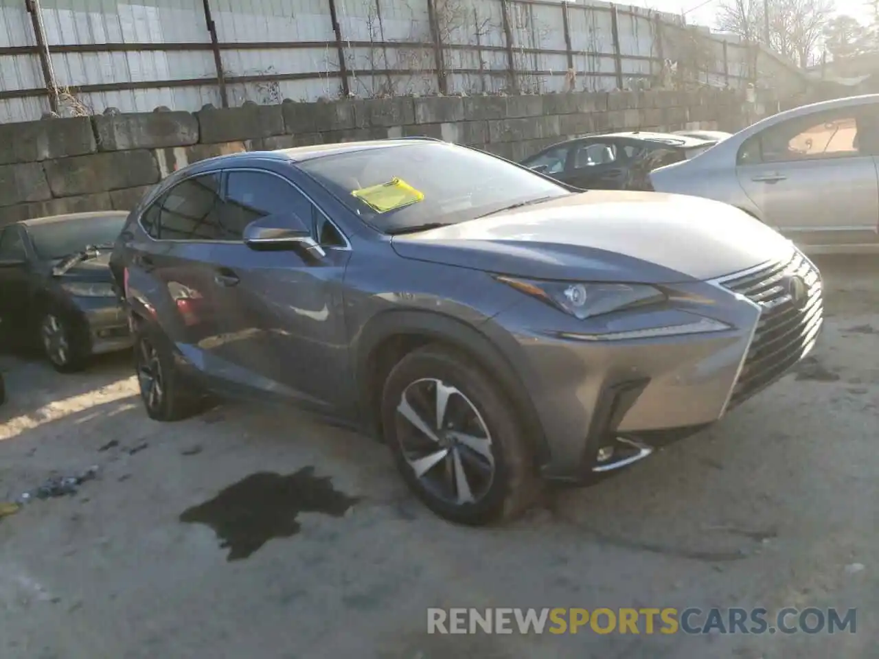 1 Photograph of a damaged car JTJGARDZ3M2236576 LEXUS NX 2021