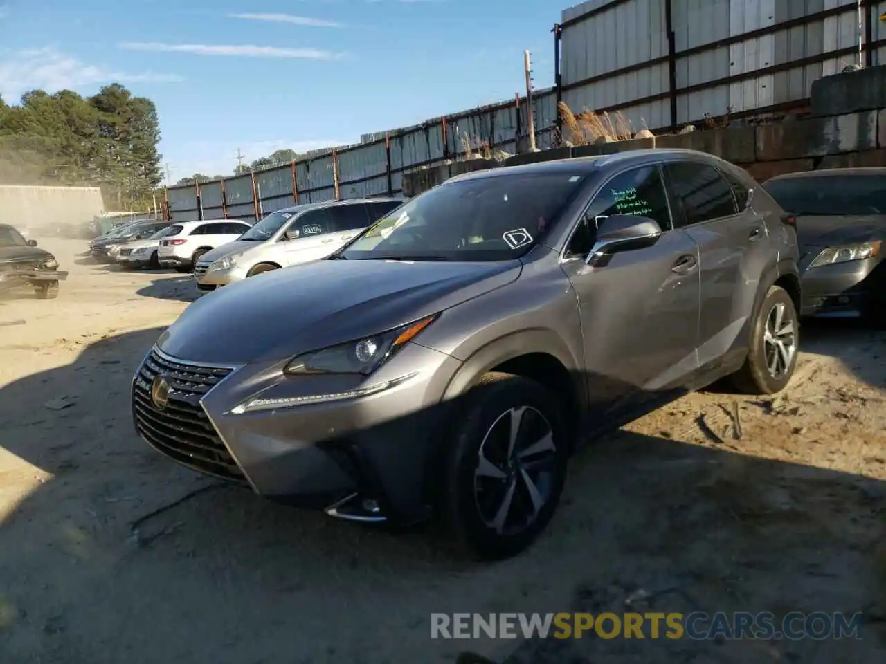 2 Photograph of a damaged car JTJGARDZ3M2236576 LEXUS NX 2021