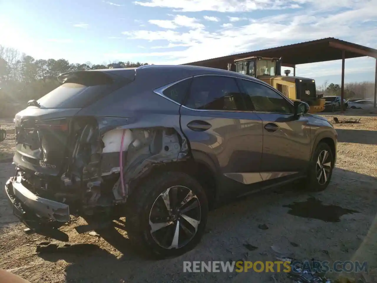 4 Photograph of a damaged car JTJGARDZ3M2236576 LEXUS NX 2021