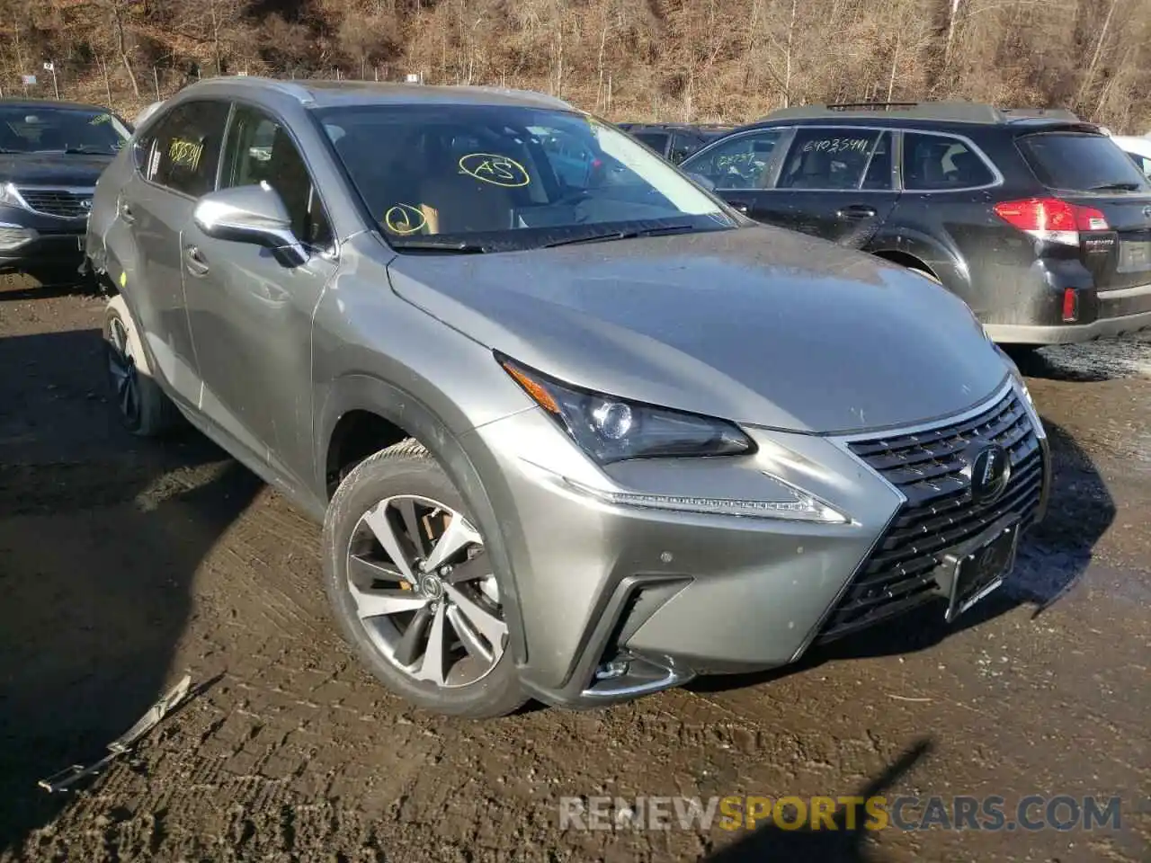 1 Photograph of a damaged car JTJGARDZ3M2238778 LEXUS NX 2021