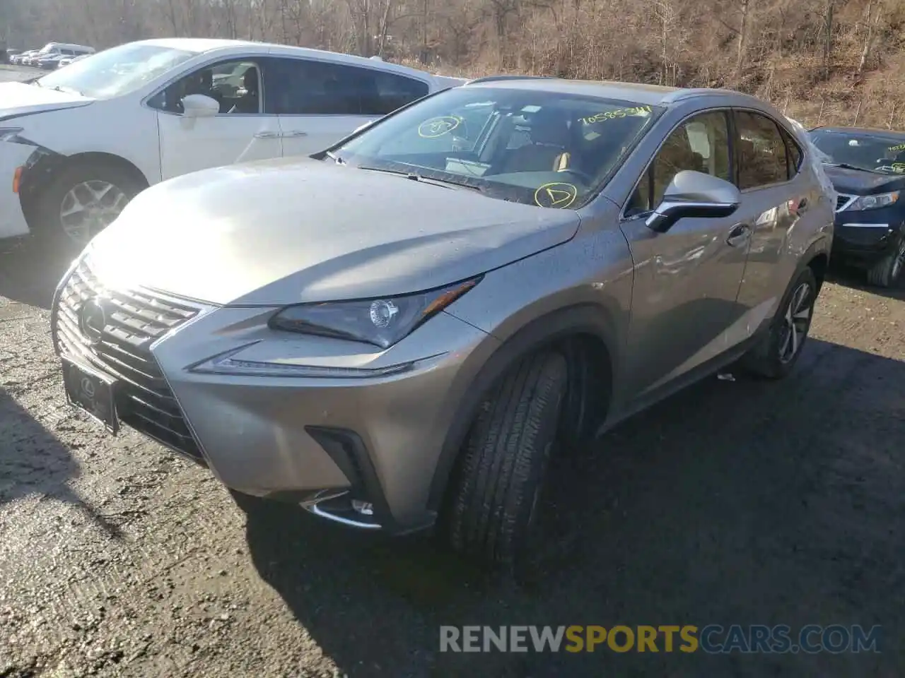 2 Photograph of a damaged car JTJGARDZ3M2238778 LEXUS NX 2021