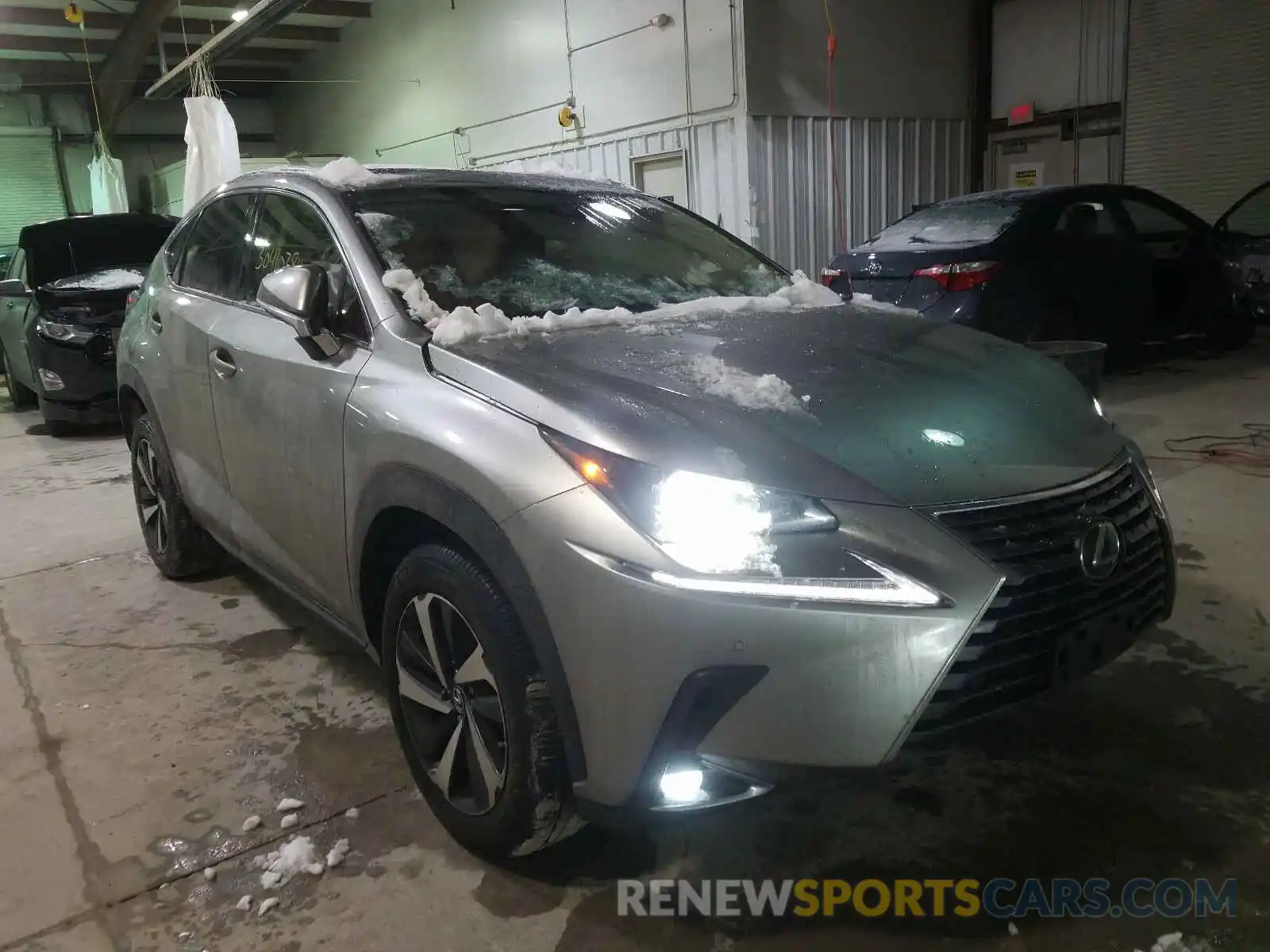 1 Photograph of a damaged car JTJGARDZ4M2239504 LEXUS NX 2021