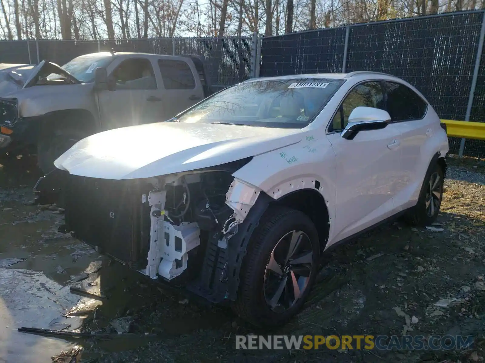 2 Photograph of a damaged car JTJGARDZ4M5023361 LEXUS NX 2021