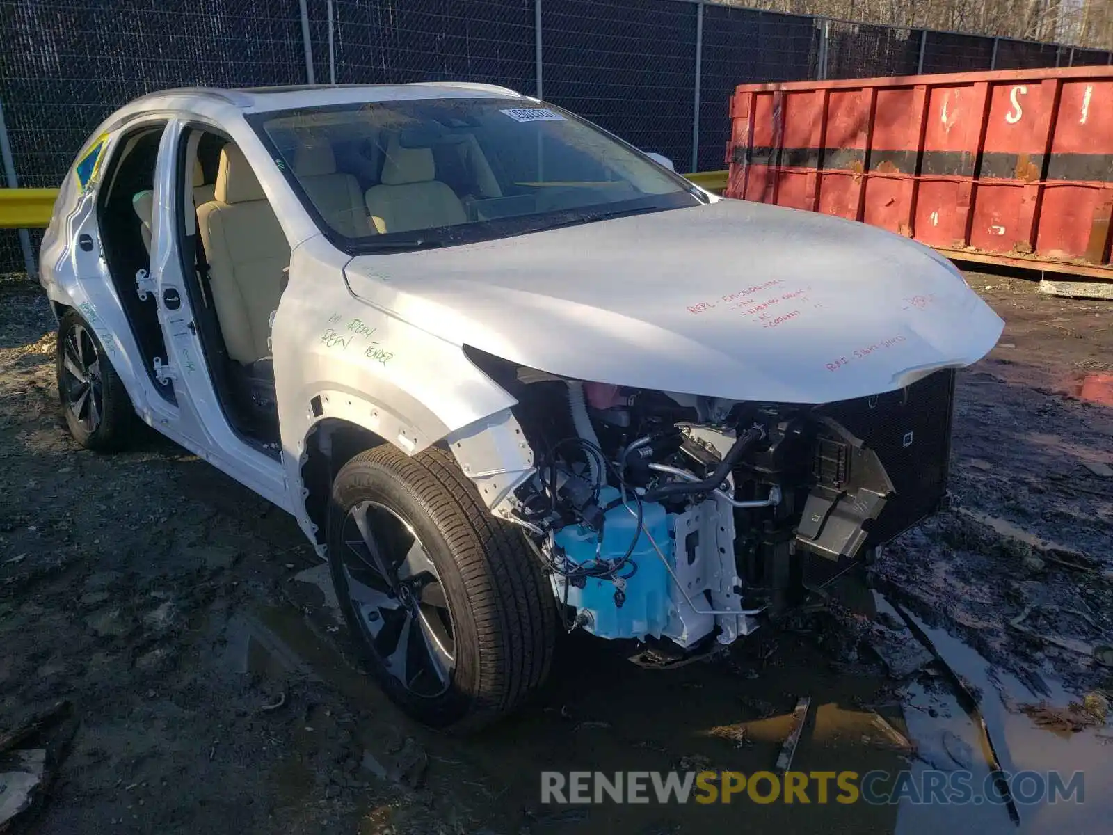 9 Photograph of a damaged car JTJGARDZ4M5023361 LEXUS NX 2021