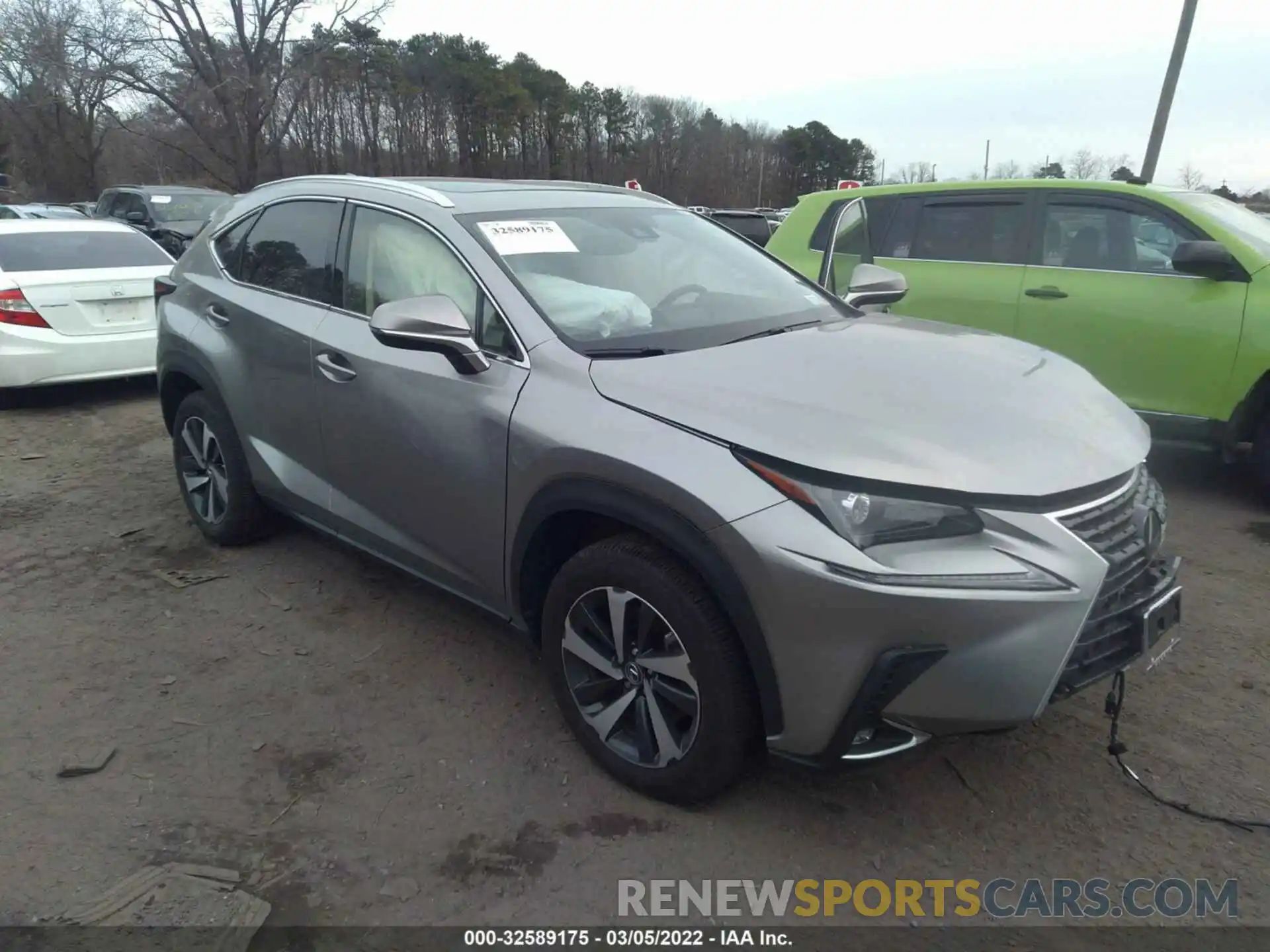 1 Photograph of a damaged car JTJGARDZ5M2248275 LEXUS NX 2021