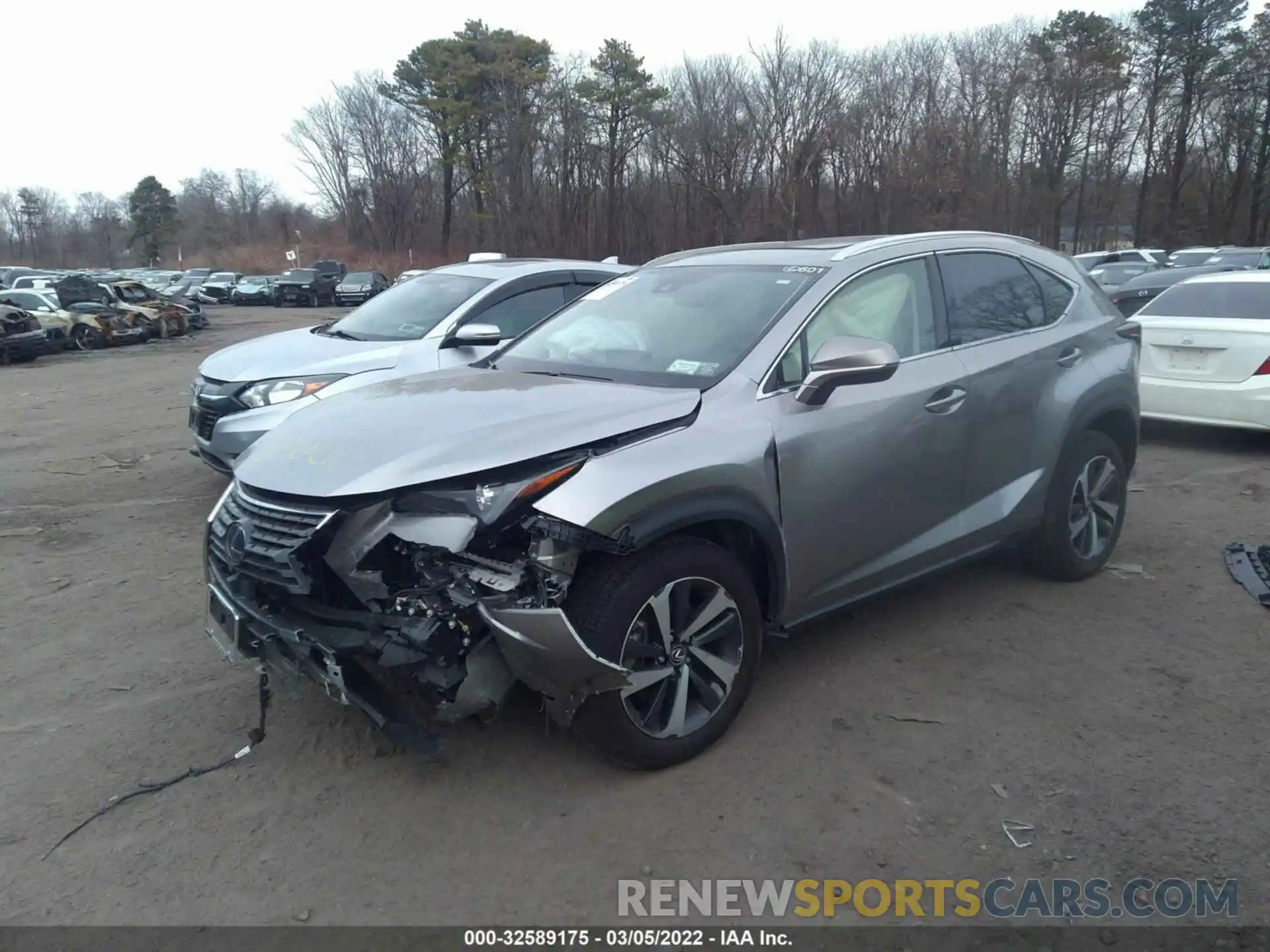 2 Photograph of a damaged car JTJGARDZ5M2248275 LEXUS NX 2021