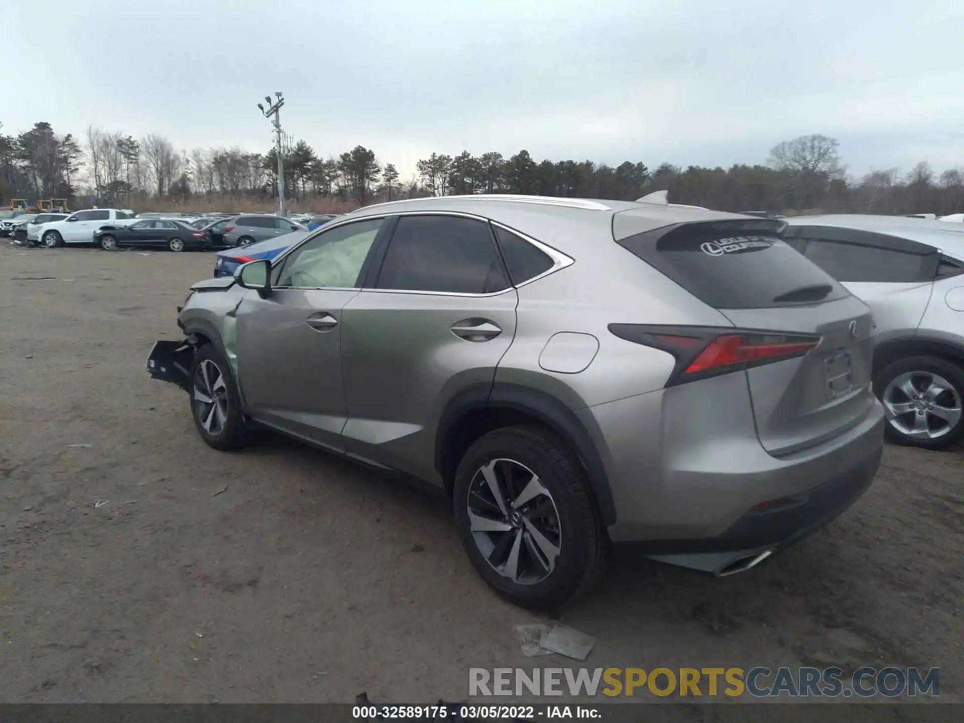 3 Photograph of a damaged car JTJGARDZ5M2248275 LEXUS NX 2021