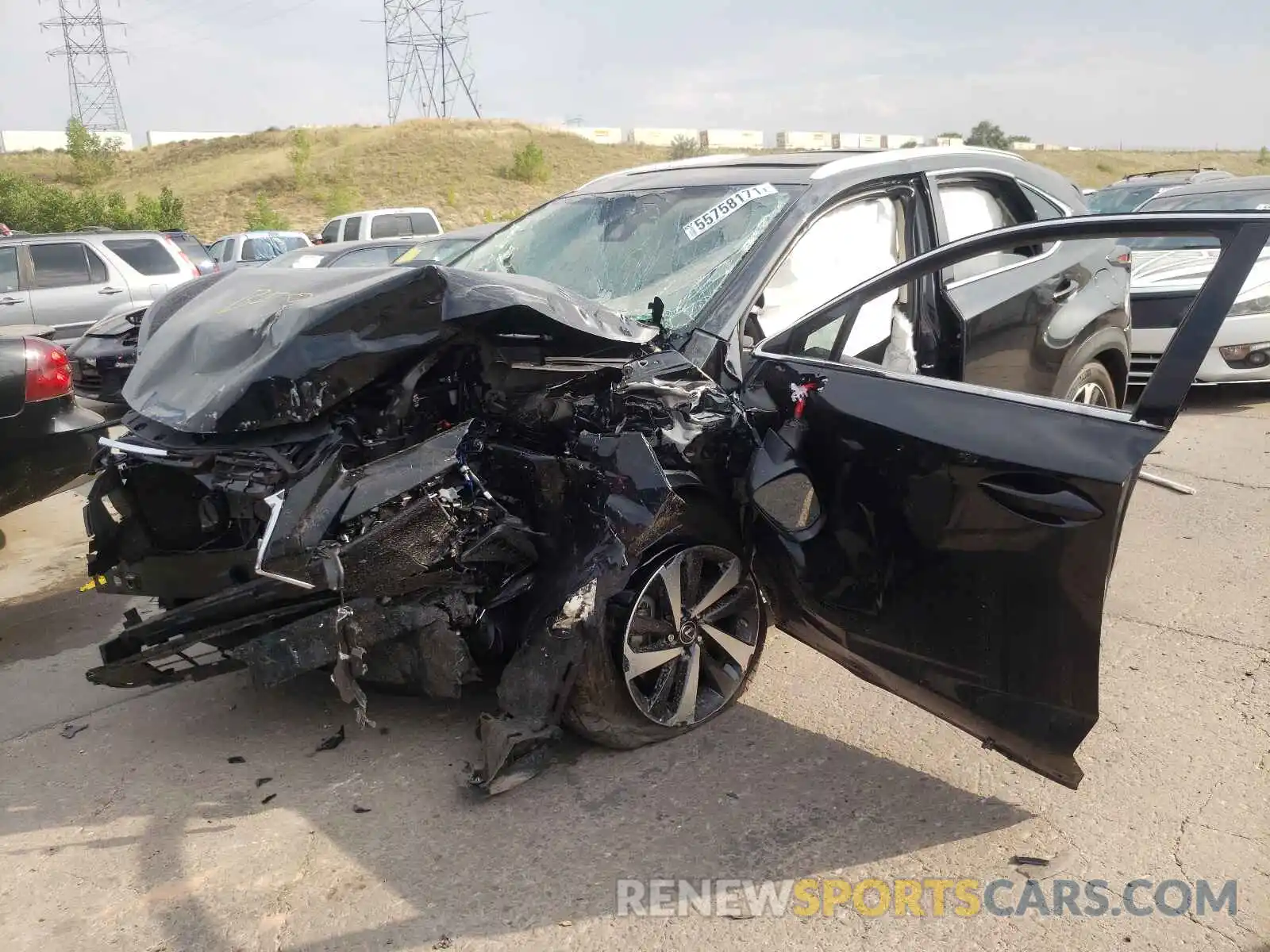 2 Photograph of a damaged car JTJGARDZ5M2250673 LEXUS NX 2021