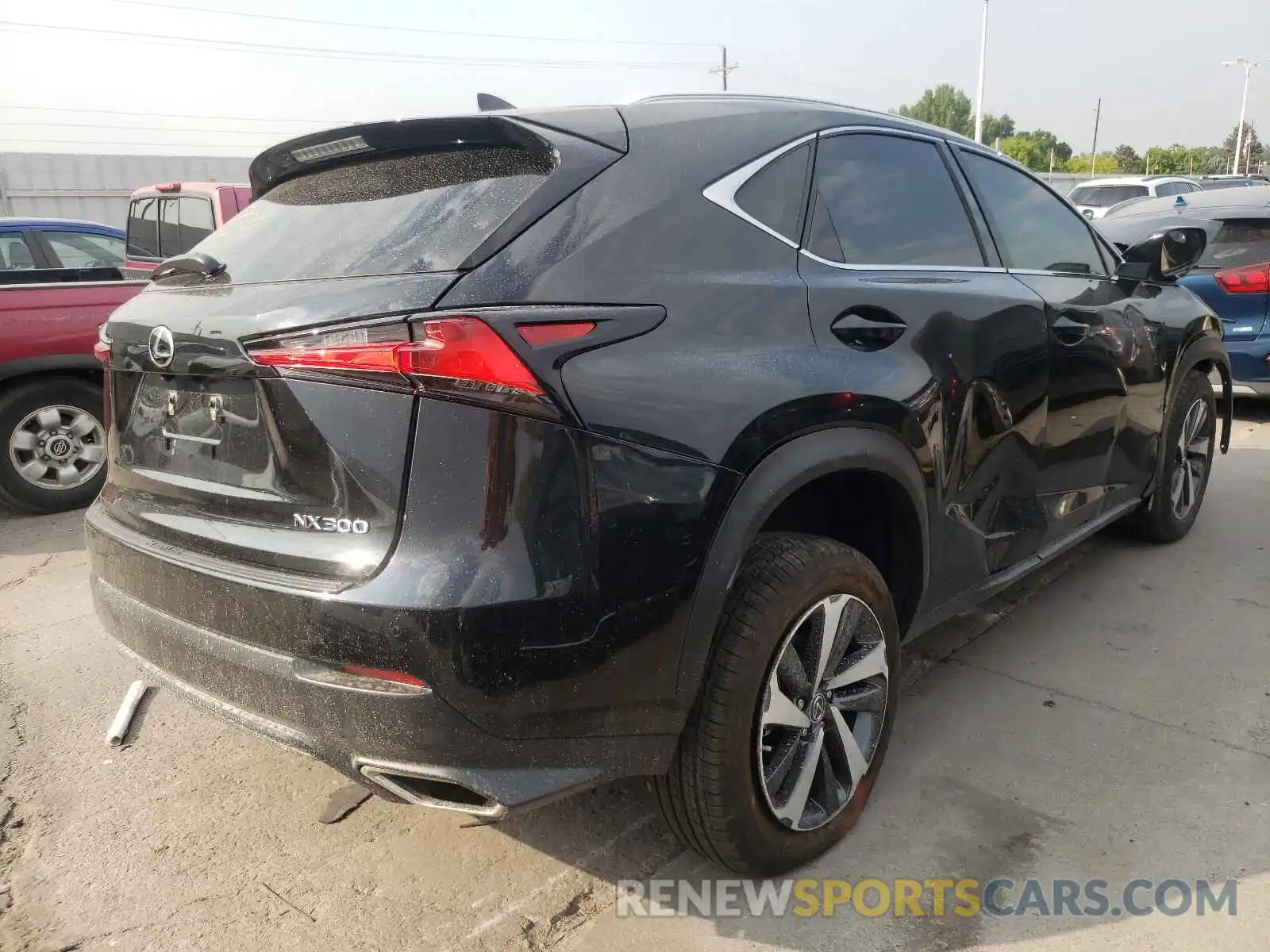 4 Фотография поврежденного автомобиля JTJGARDZ5M2250673 LEXUS NX 2021